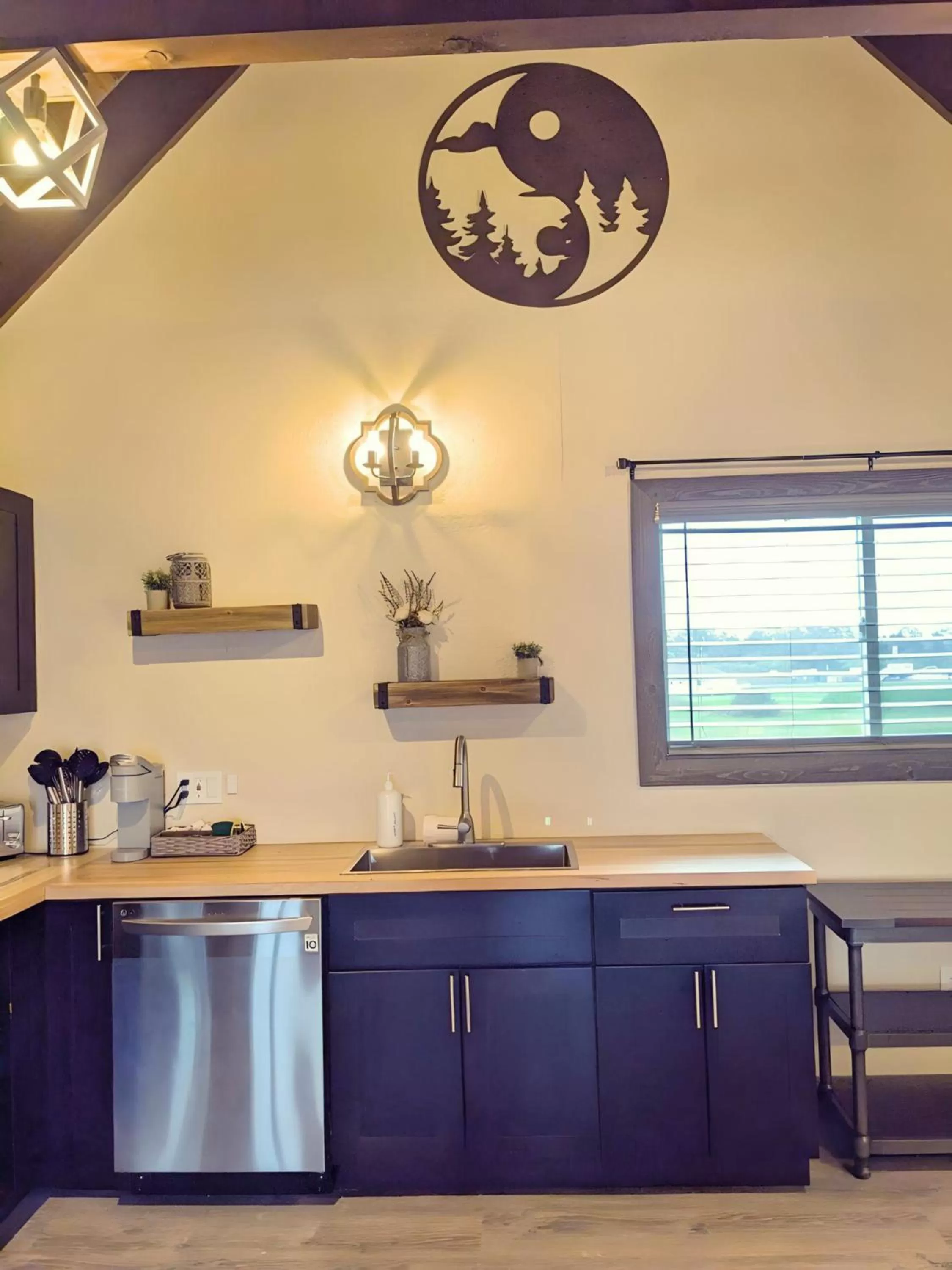 kitchen in Wanderlust Inn