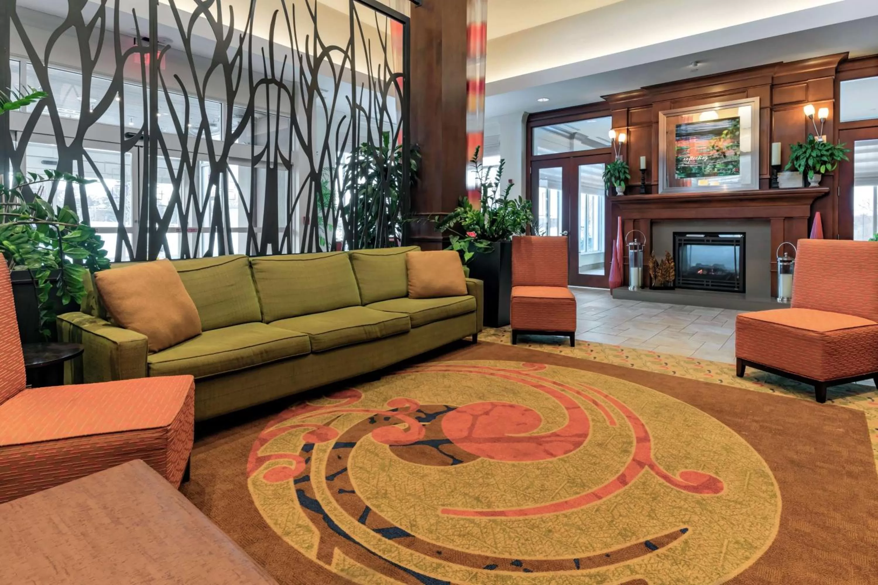 Lobby or reception in Hilton Garden Inn Devens Common