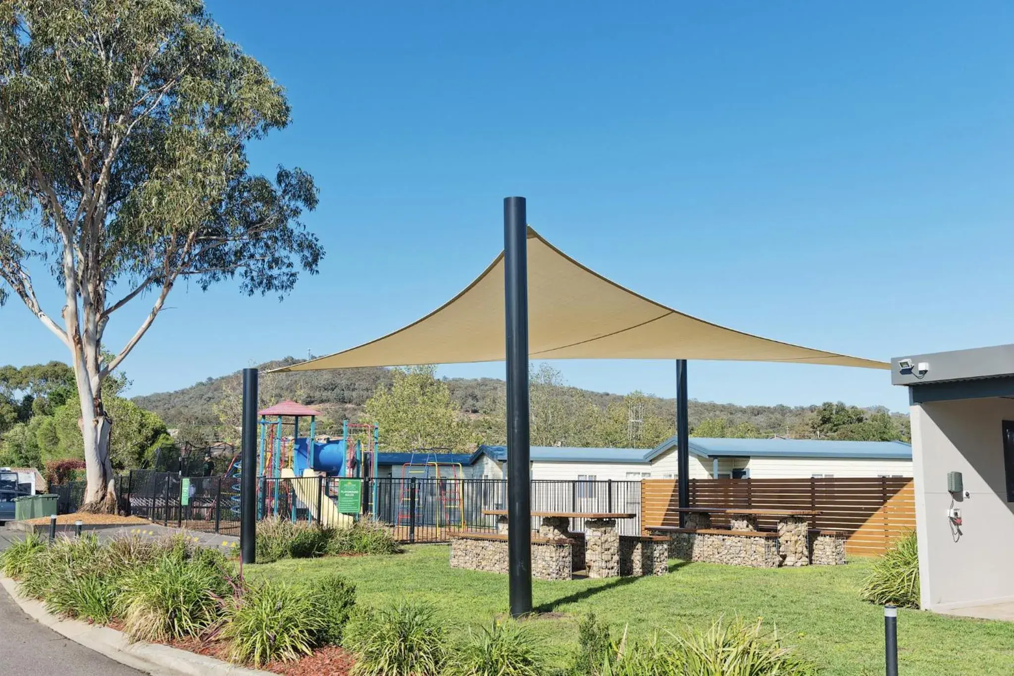 Children play ground in Crestview Tourist Park