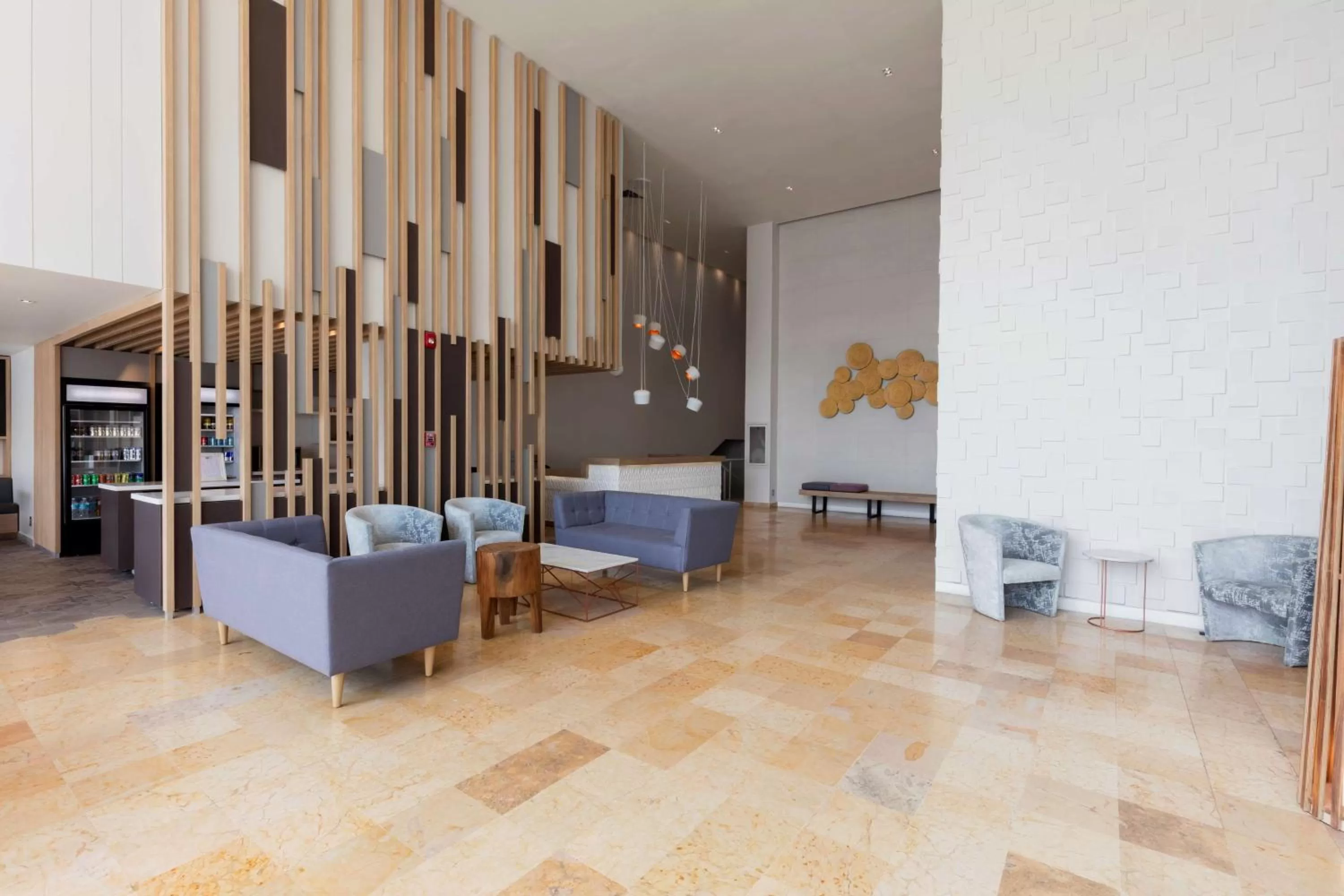 Lobby or reception in Hilton Garden Inn Mexico City Santa Fe