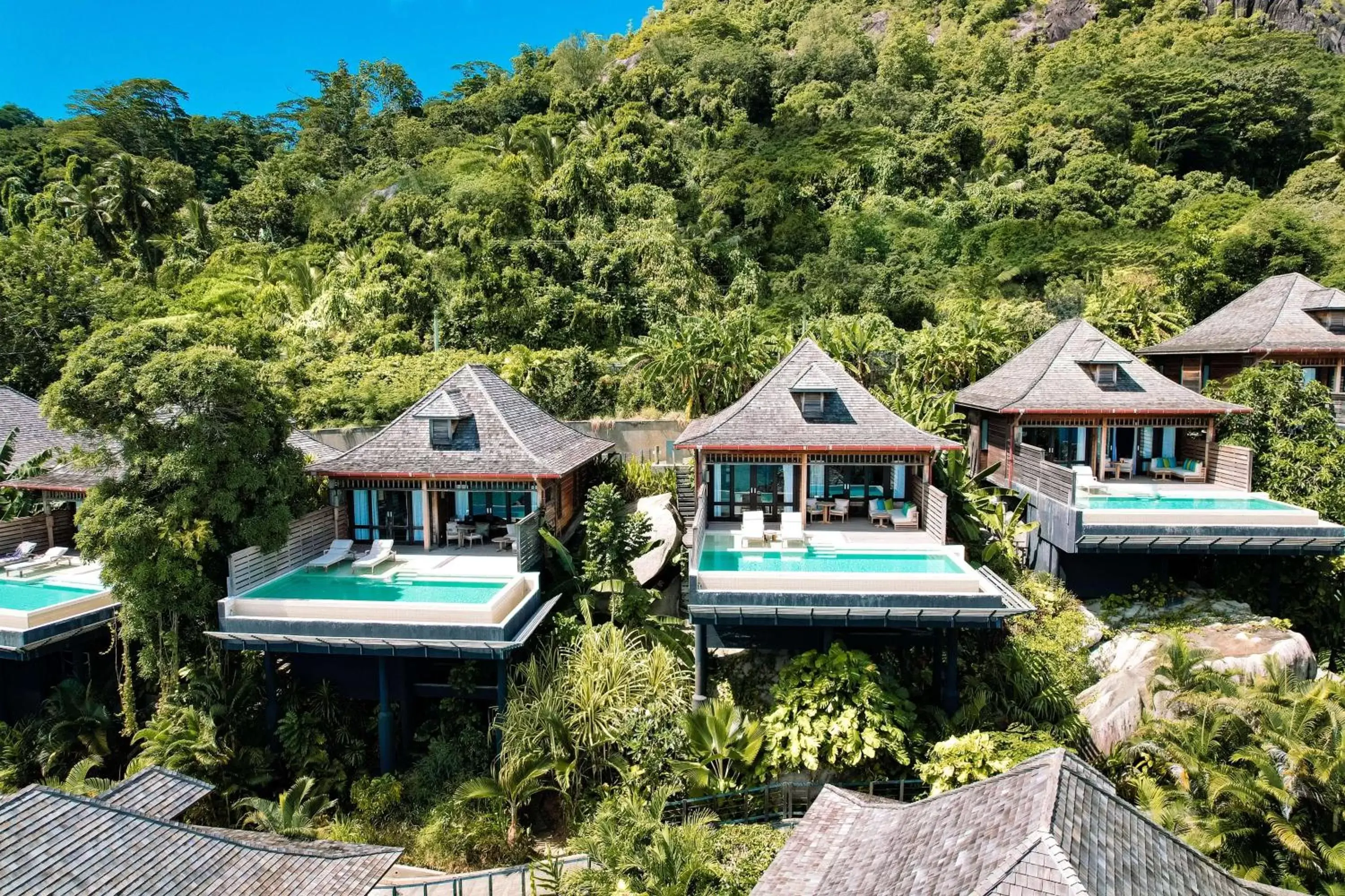 View (from property/room), Bird's-eye View in Hilton Seychelles Northolme Resort & Spa