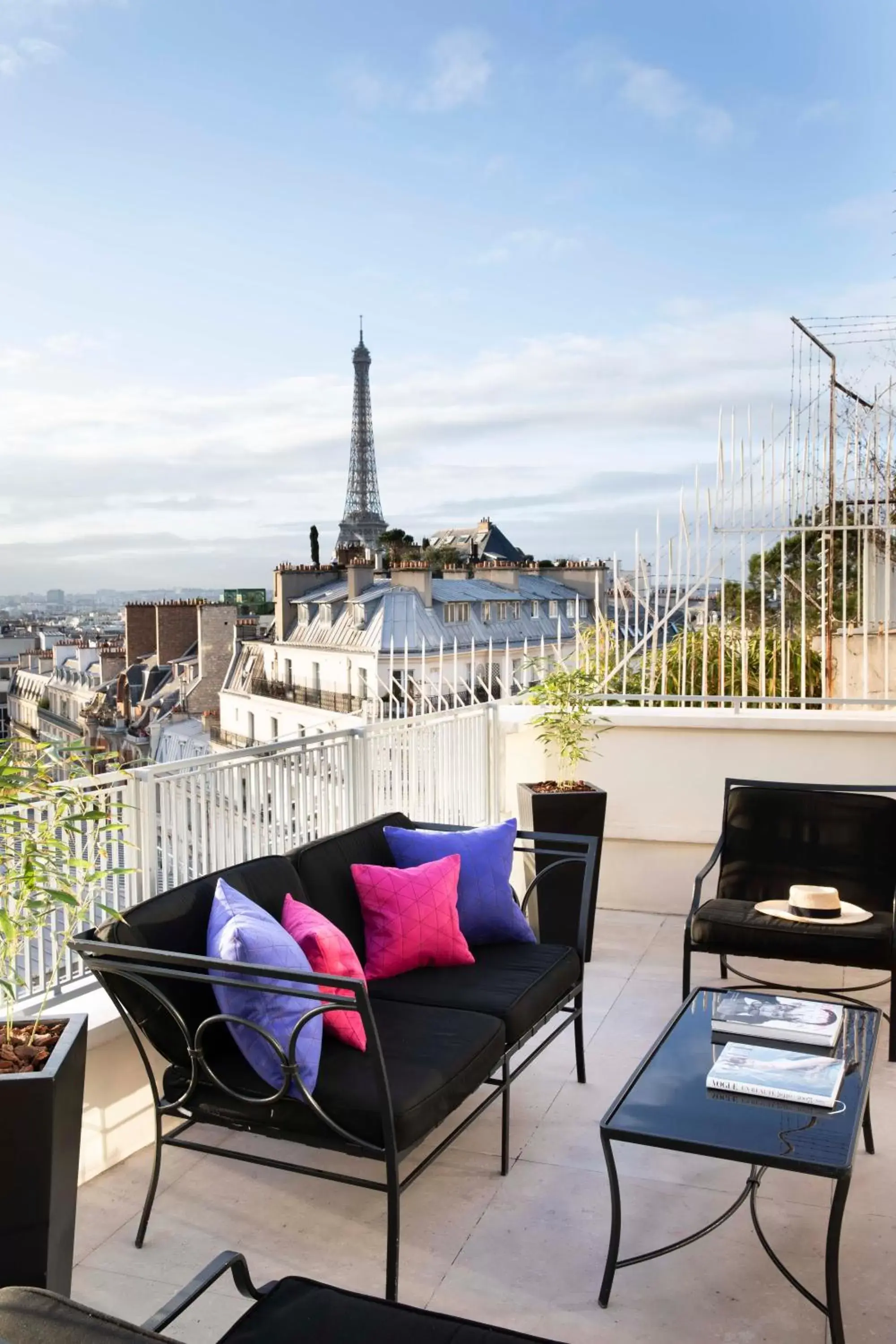 Balcony/Terrace in Hotel De Sers Champs Elysees