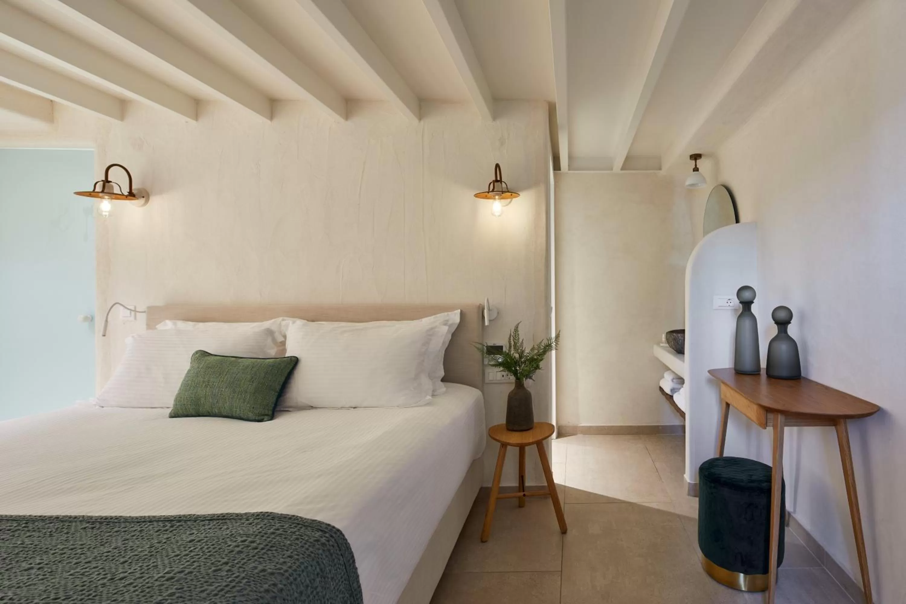 Bed in Winery Hotel 1870