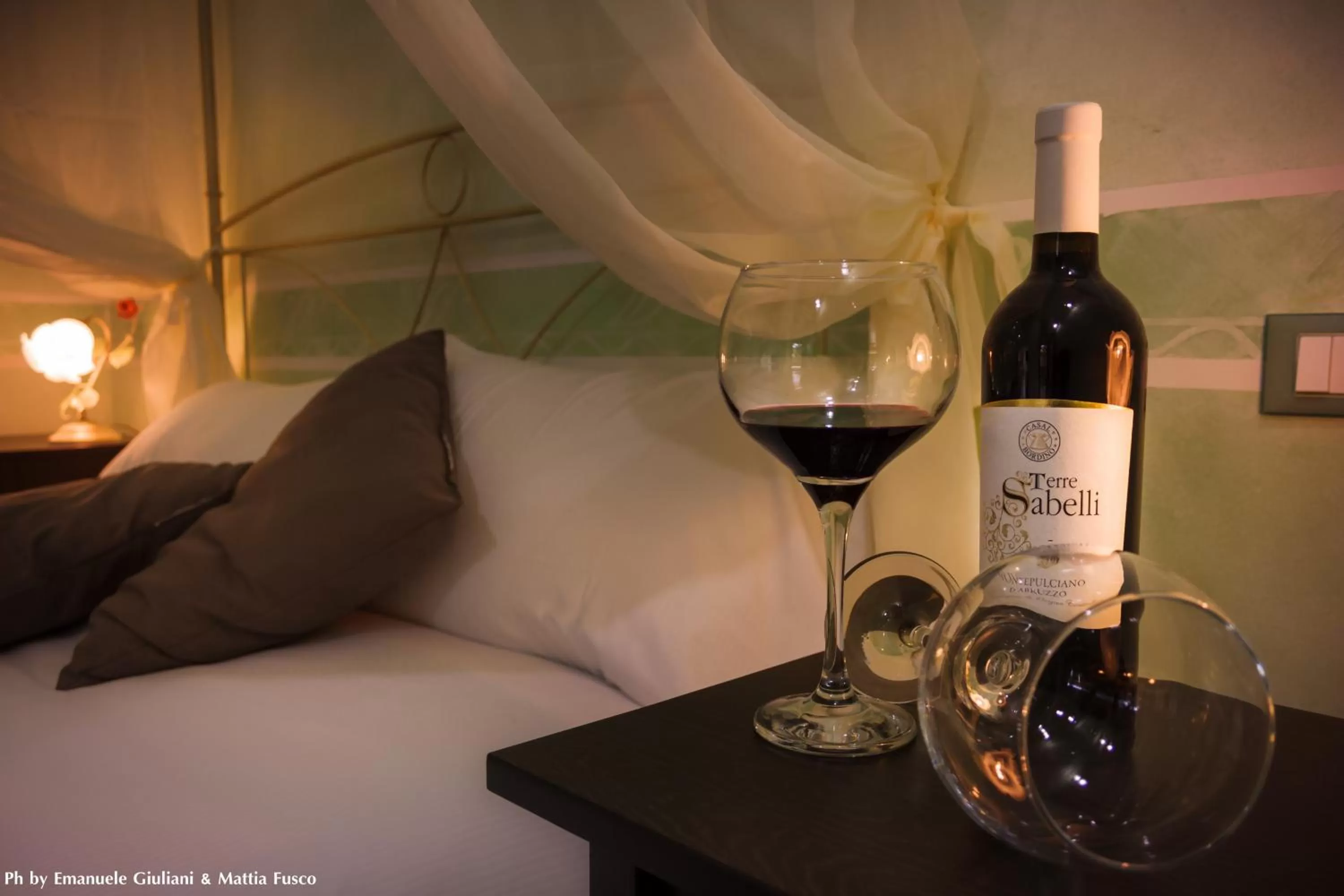 Decorative detail, Drinks in Hotel La Valle dell'Aquila