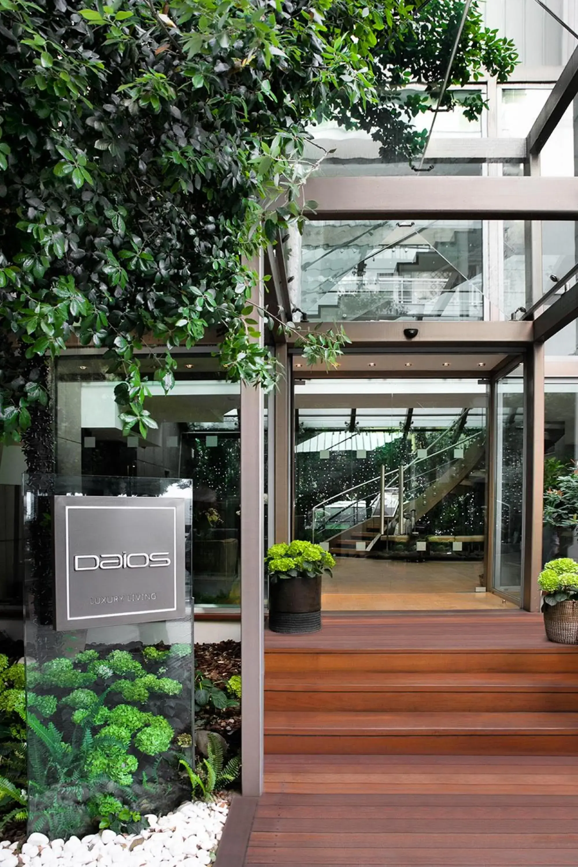 Facade/entrance in Daios Luxury Living