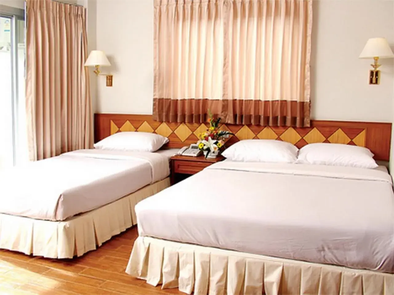 Bed in Krabi River Hotel