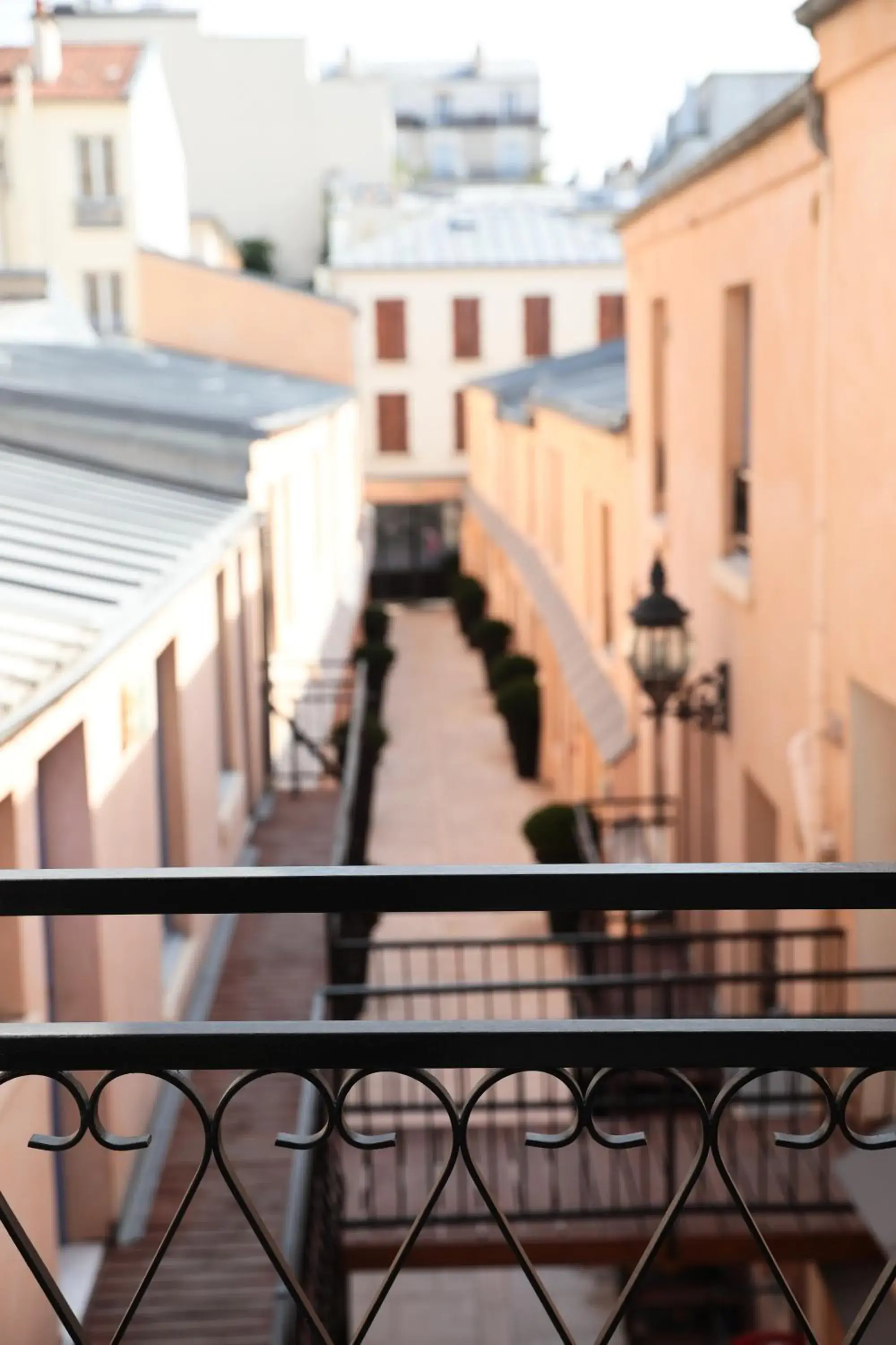Balcony/Terrace in Hotel De L'Horloge