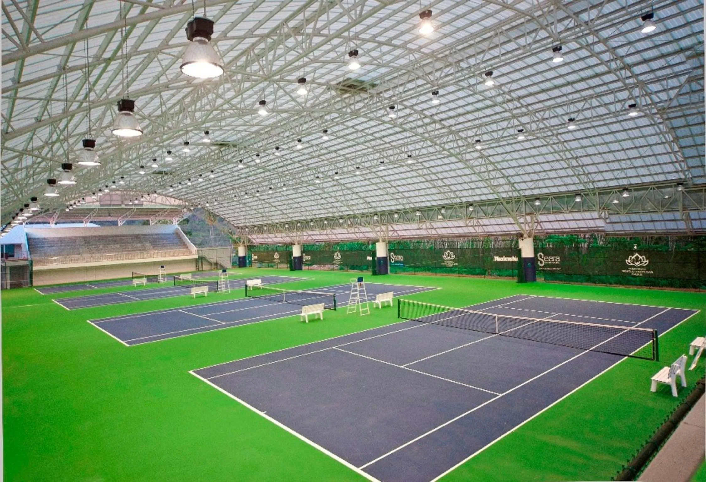Tennis court in Thanyapura Sports & Health Resort