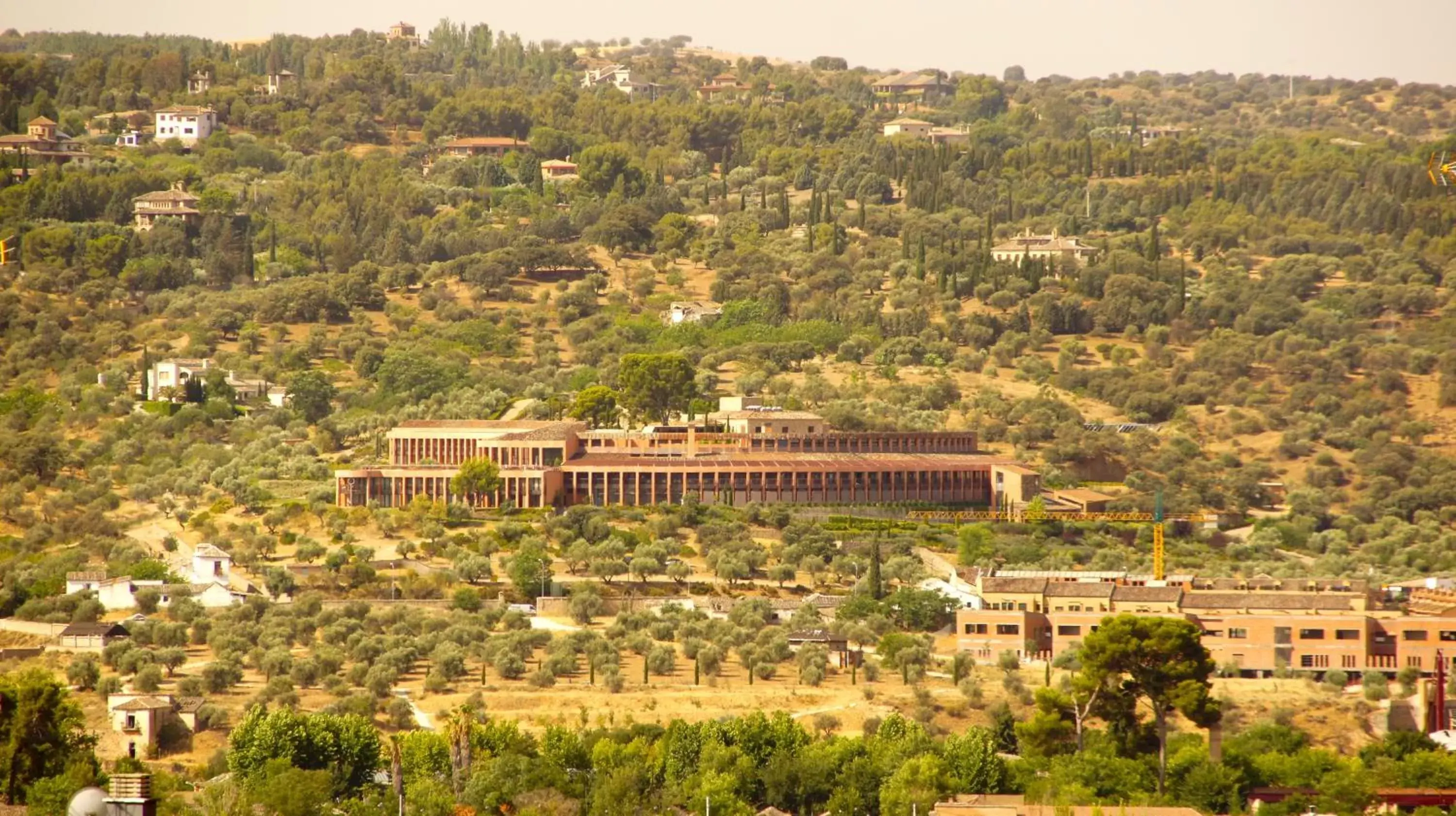 Bird's eye view, Bird's-eye View in Hotel Cigarral el Bosque