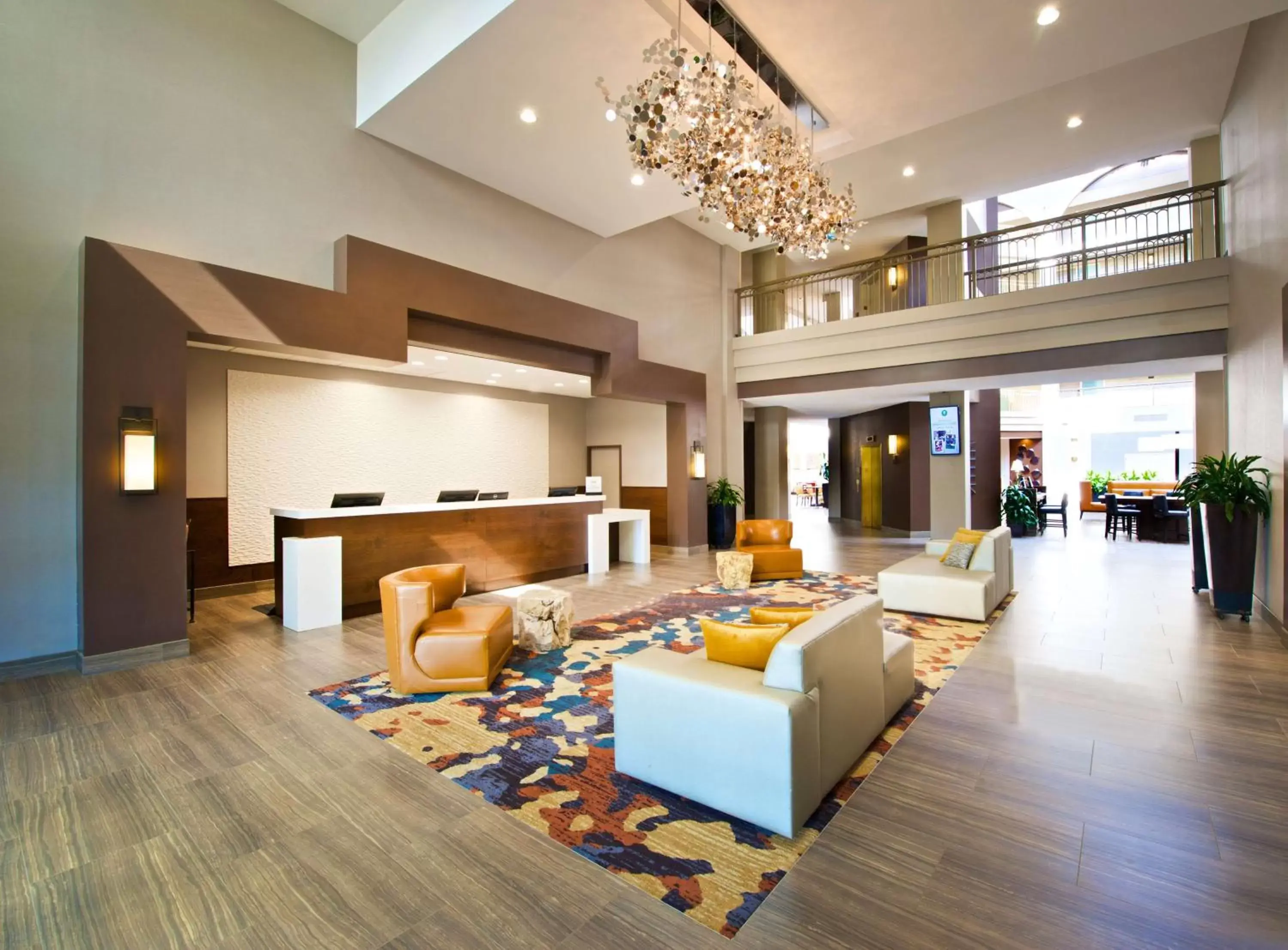 Lobby or reception in Embassy Suites by Hilton Seattle Bellevue