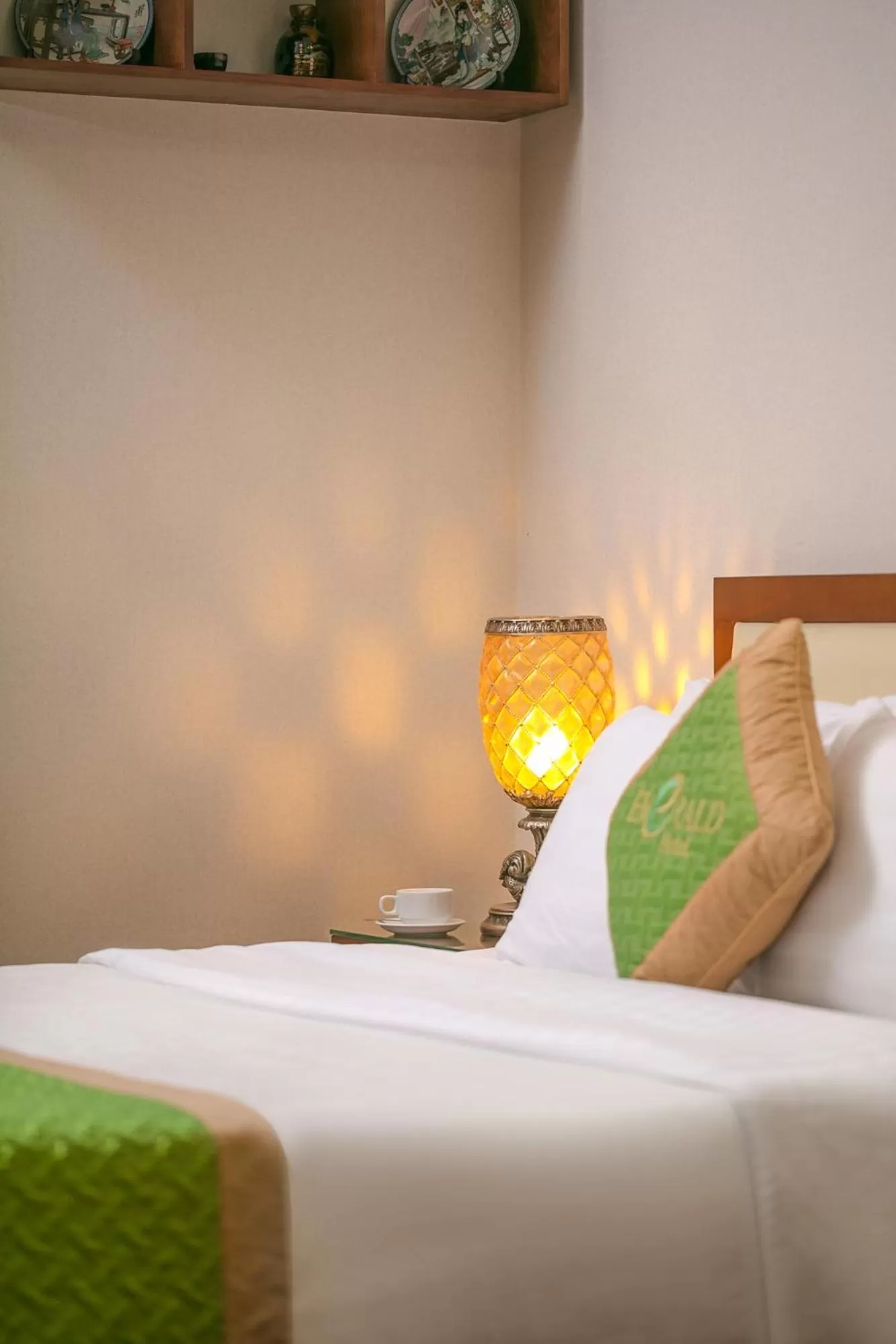 Bed in Emerald Boutique Hotel