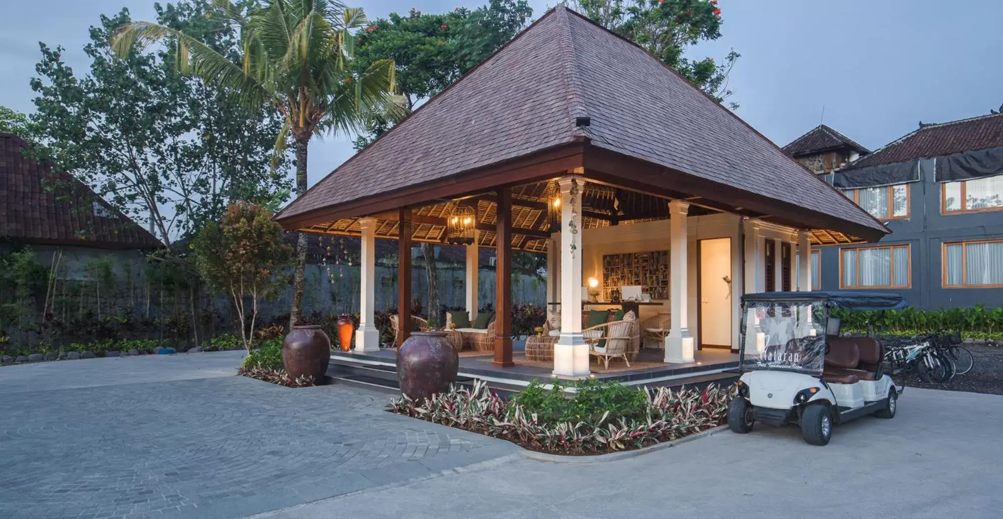 Lobby or reception in Plataran Ubud Hotel & Spa - CHSE Certified Lobby or reception in Plataran Ubud Hotel & Spa - CHSE Certified