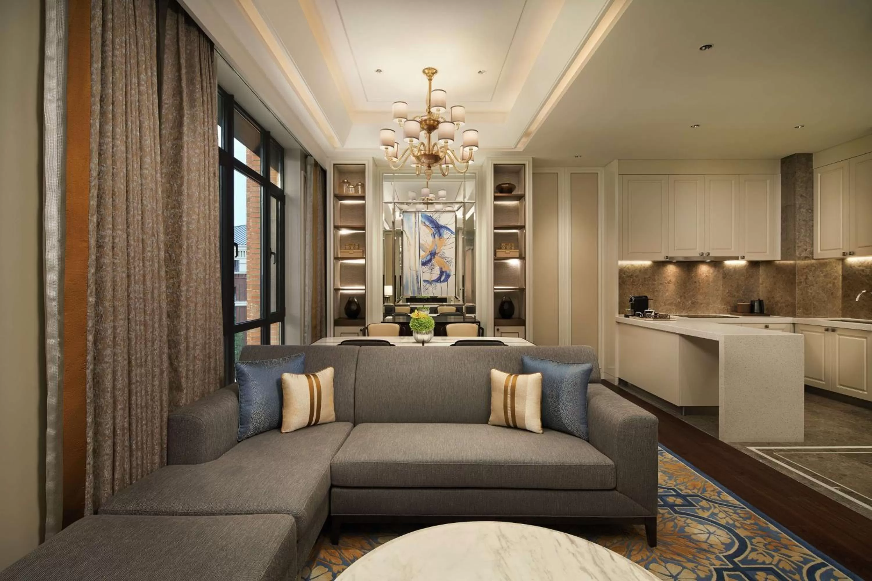 Living room in Conrad Tianjin