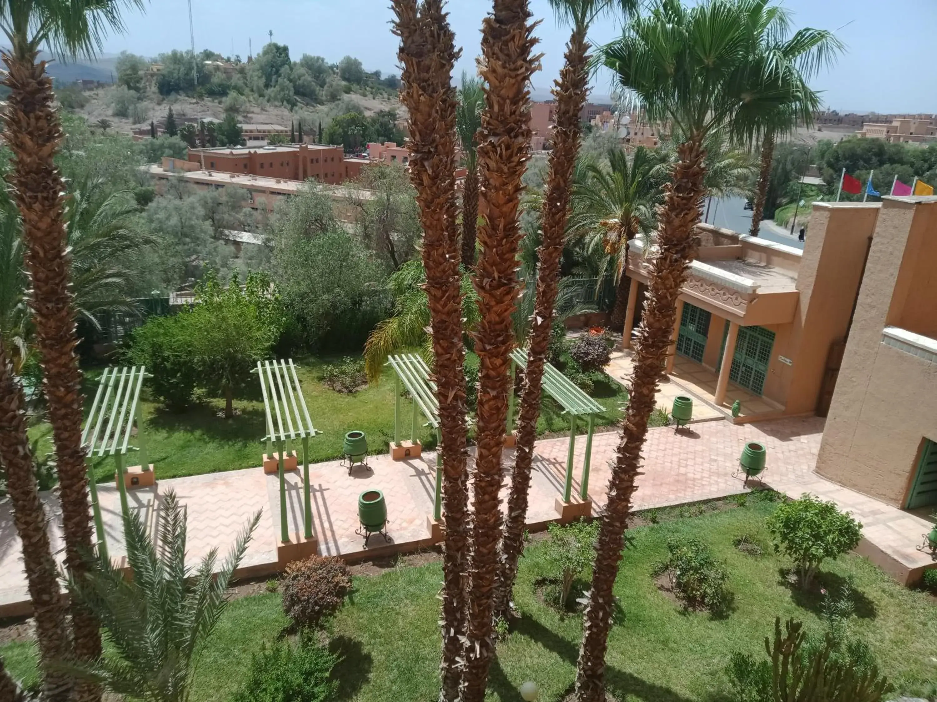 Garden view in Kenzi Azghor Hotel