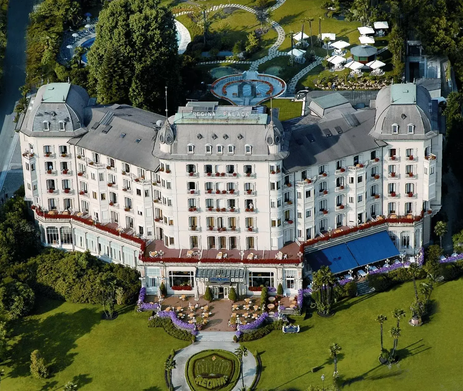 Bird's eye view, Bird's-eye View in Hotel Regina Palace