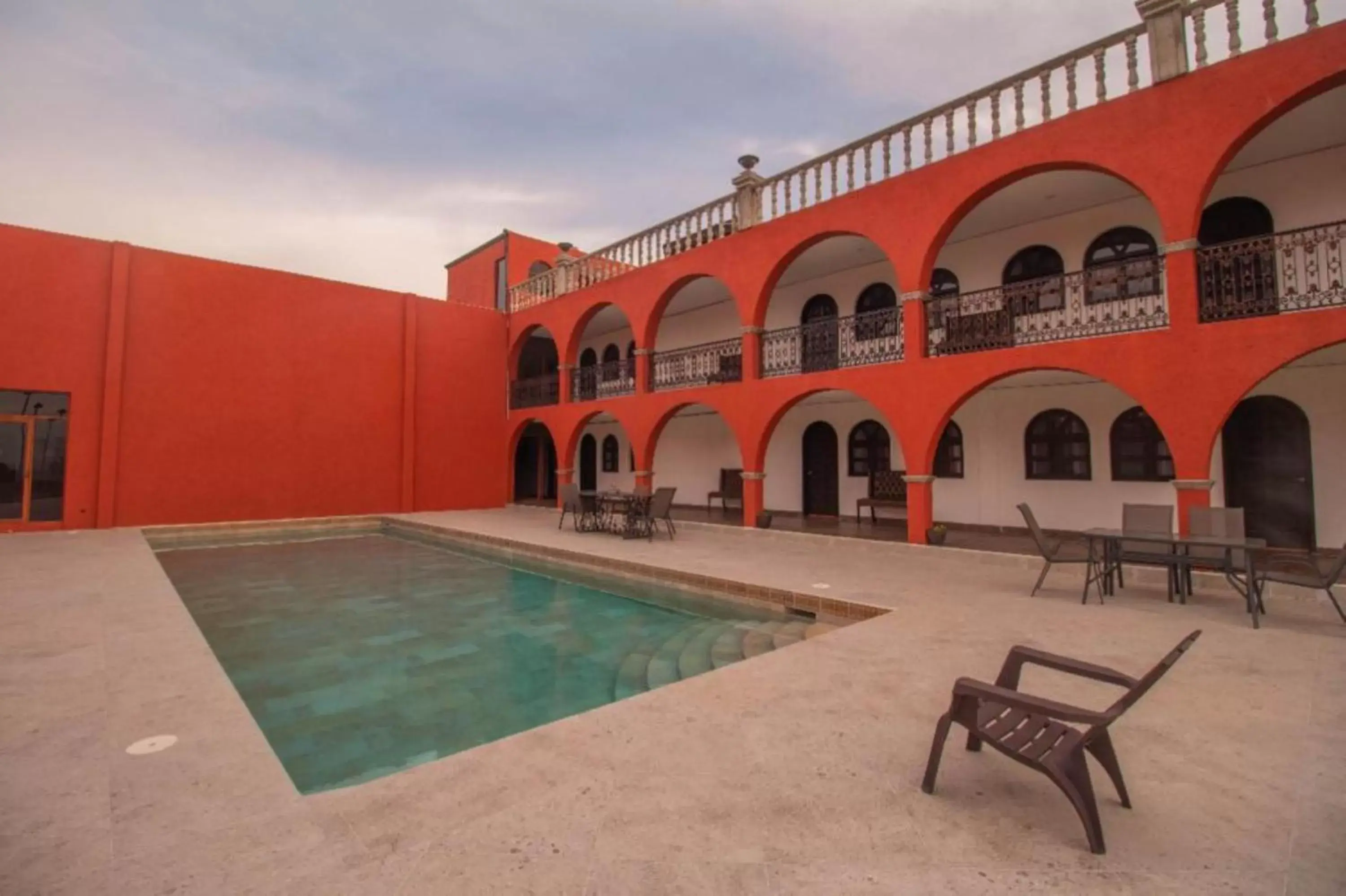 Swimming Pool in Collection O Hotel Nueva Escocia, Puebla