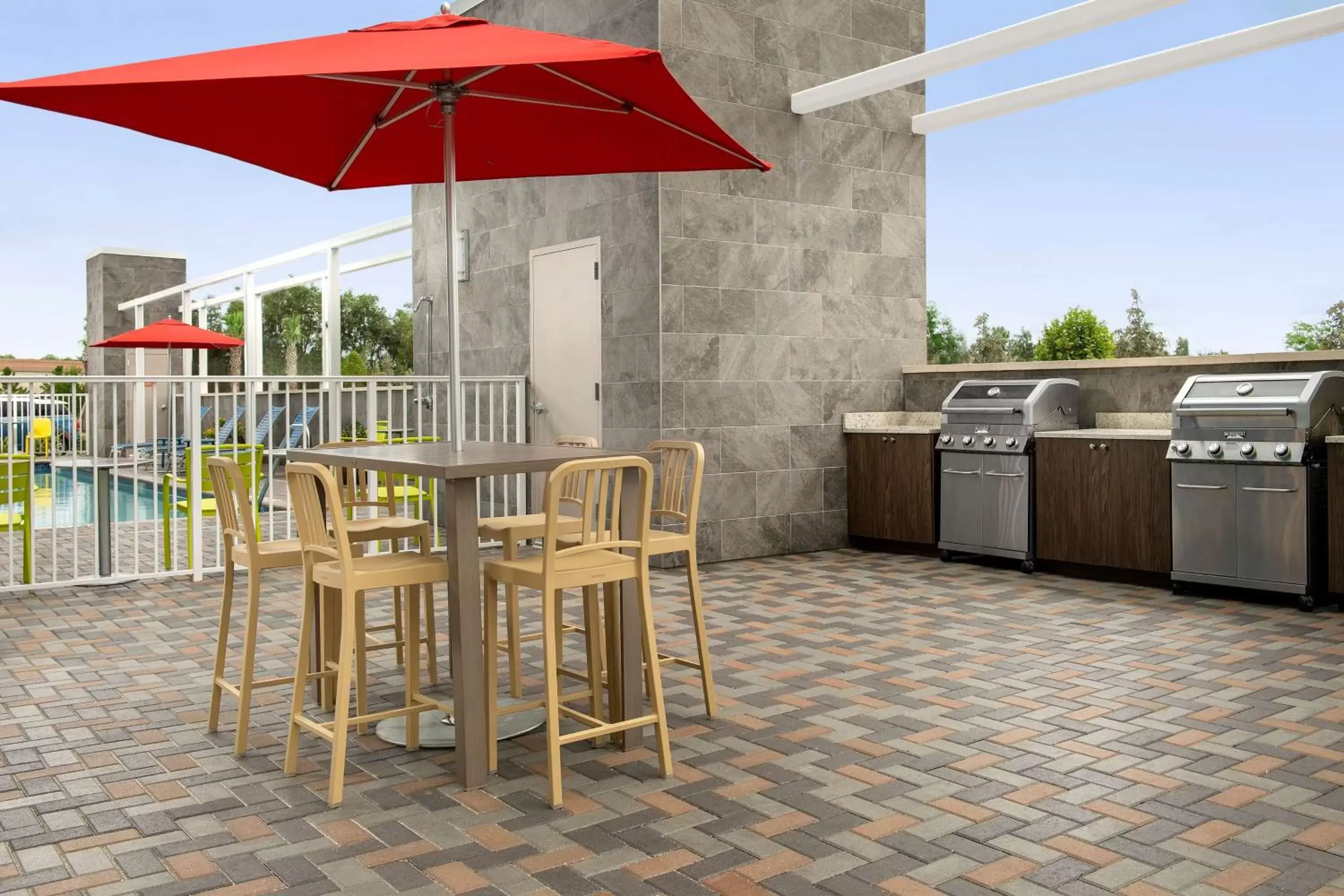 Patio in Home2 Suites by Hilton Fort Myers Airport