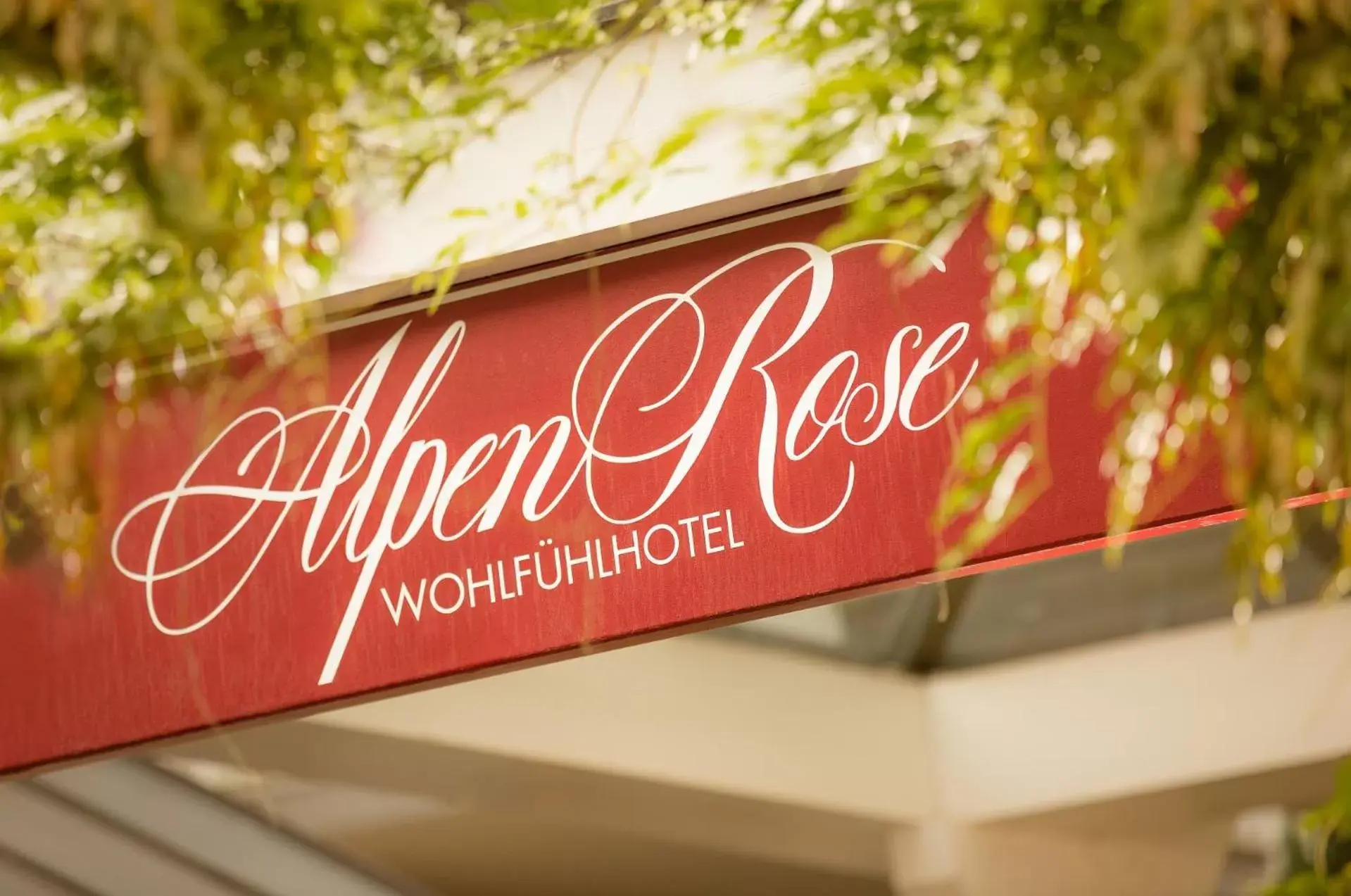 Property logo or sign in Wohlfühlhotel Alpenrose