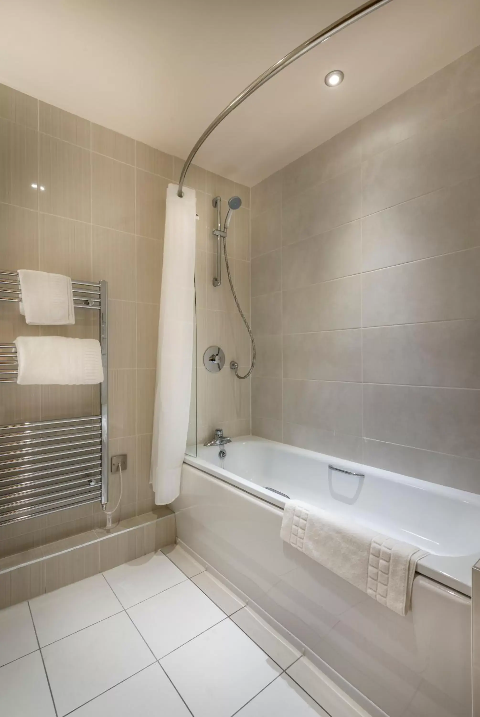 Bathroom in The Three Swans Hotel, Market Harborough, Leicestershire