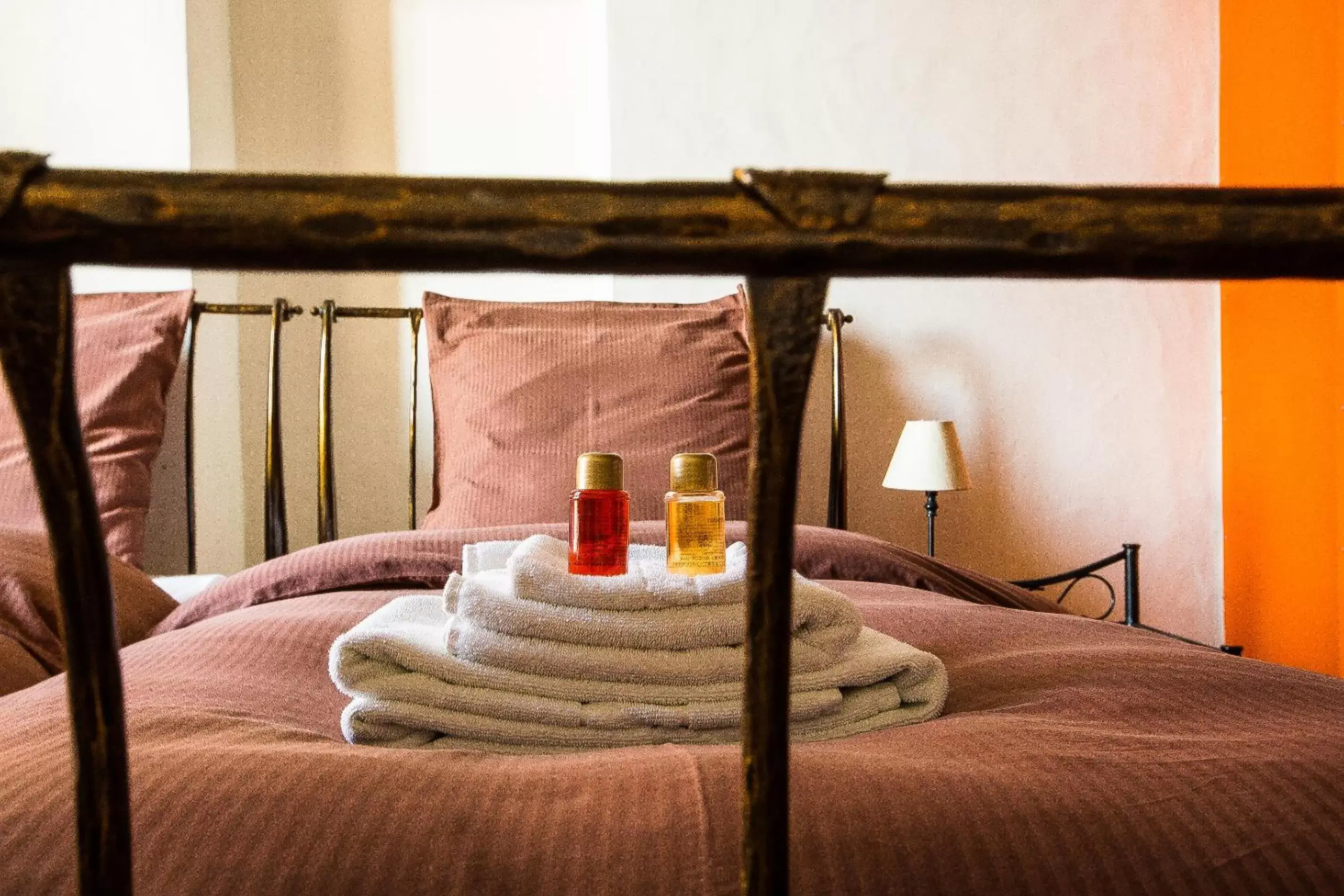 Decorative detail, Bed in La Grande Maison