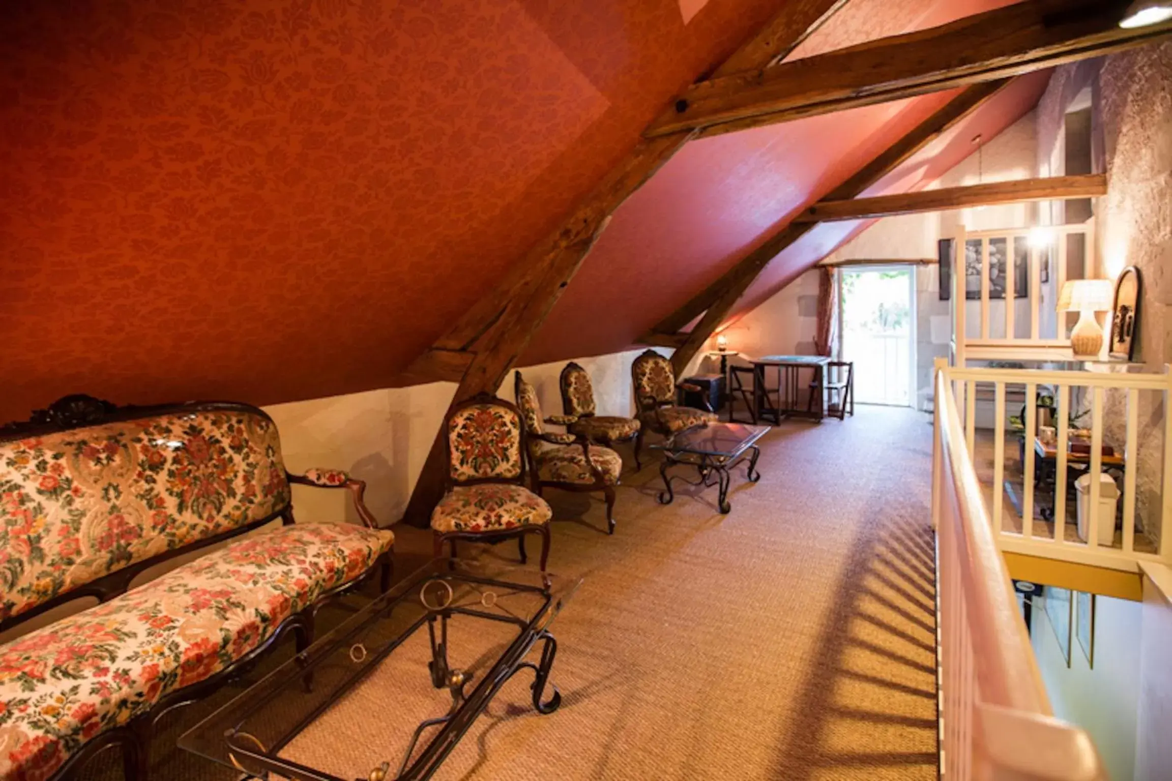 Seating Area in Chambres d'hôtes La Ferme du Grand Launay