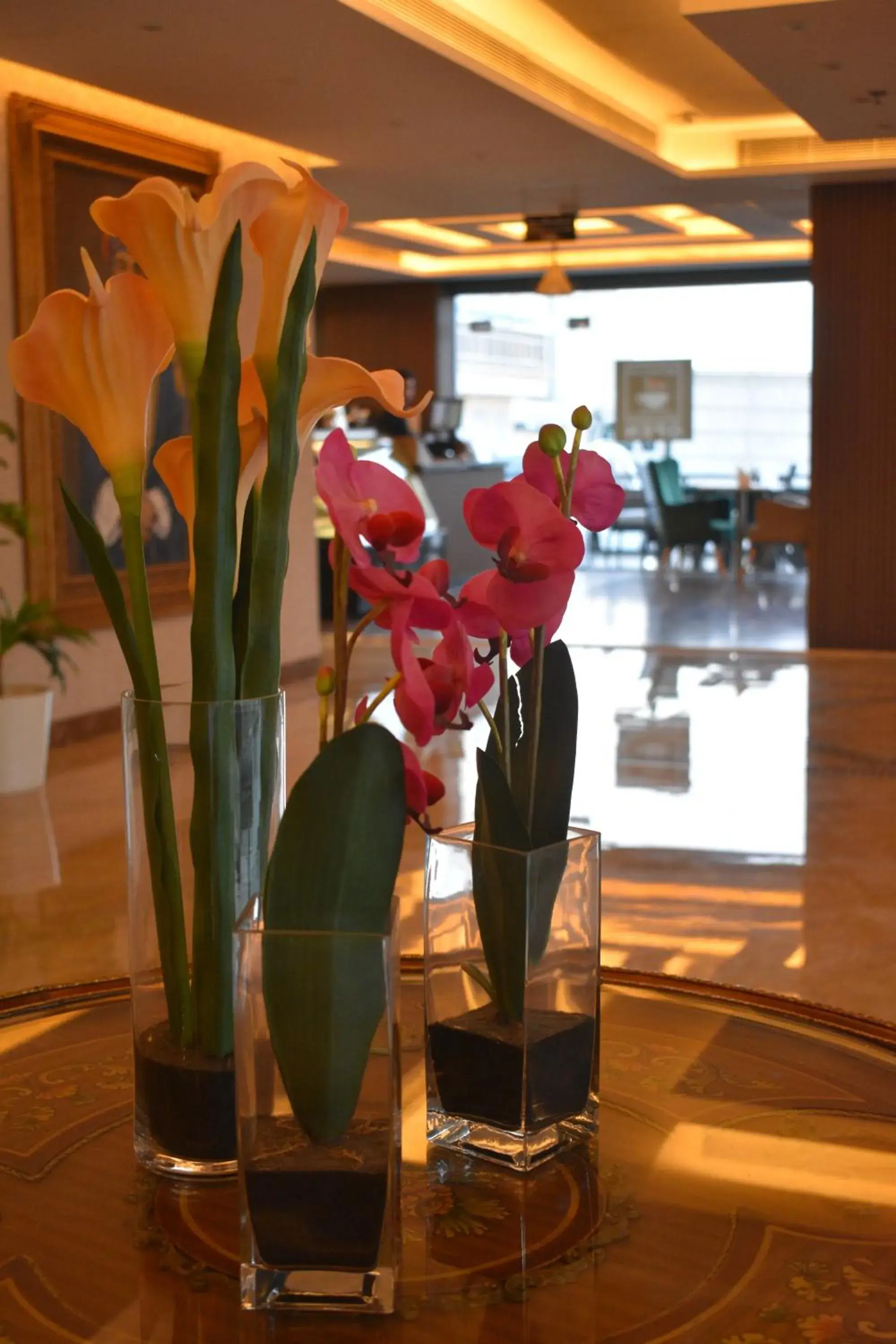 Lobby or reception, Restaurant/Places to Eat in The Secure Inn Hotel Muscat