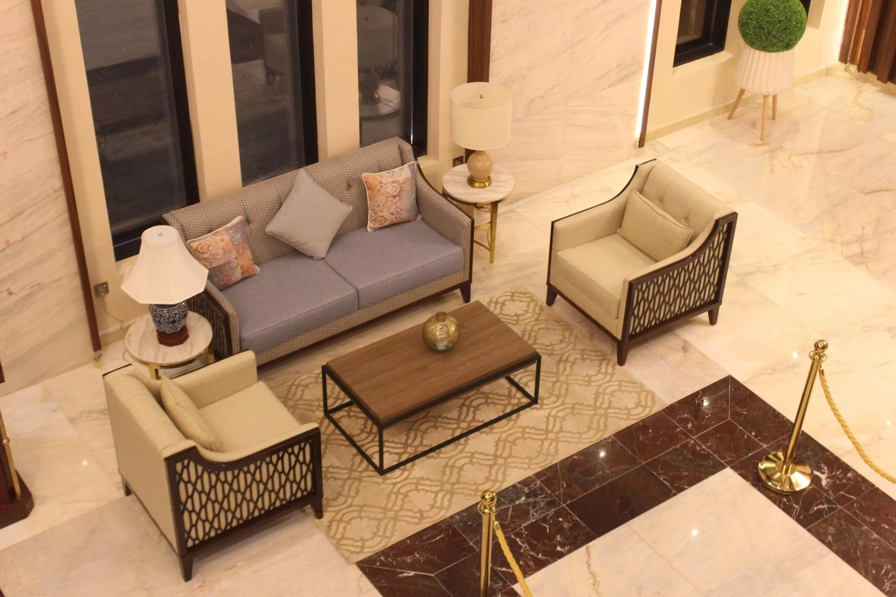 Lobby or reception in mawasim al hay at hotel