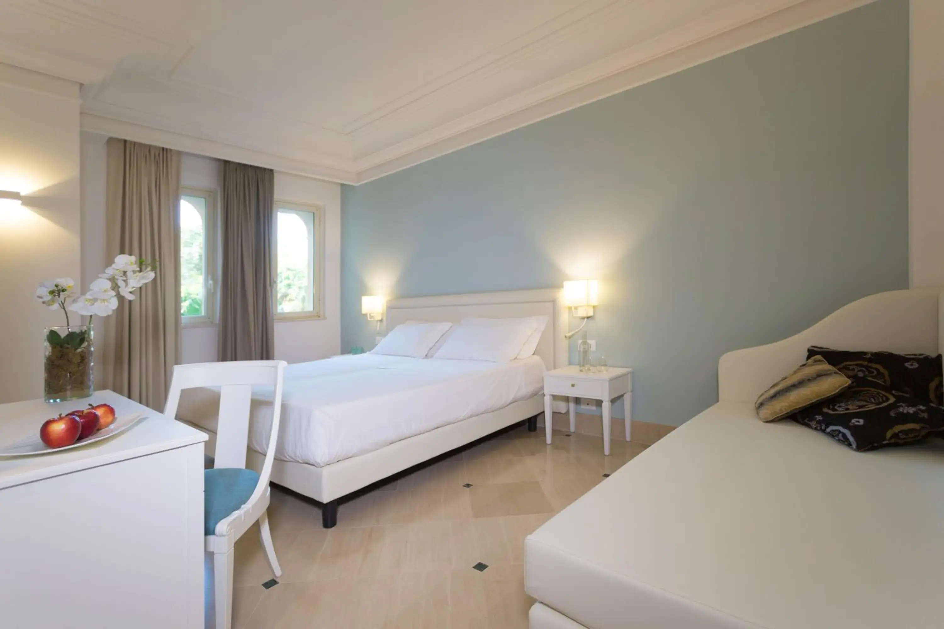 Bed in Hellenia Yachting Hotel & SPA Bed in Hellenia Yachting Hotel & SPA