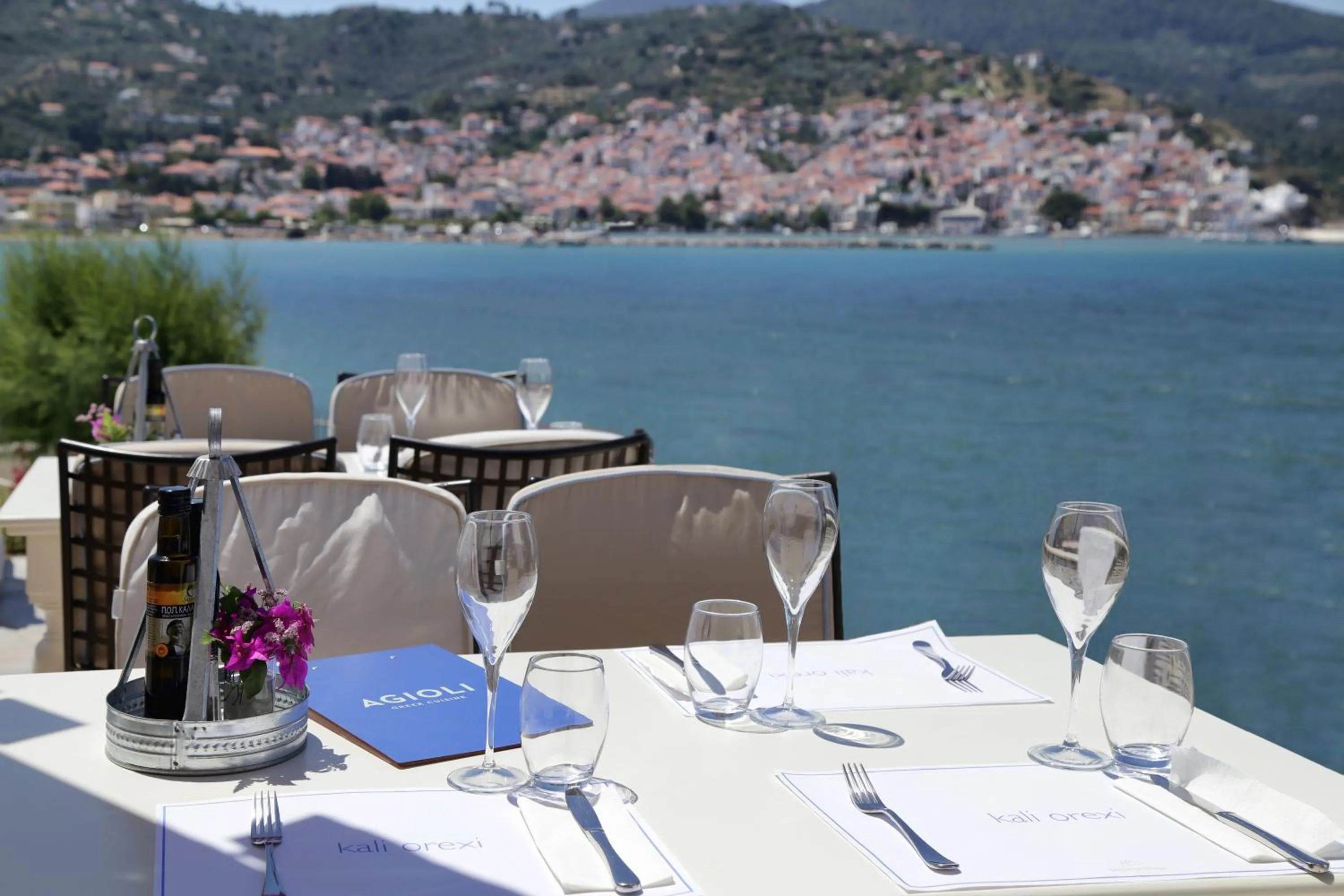 Restaurant/places to eat in Skopelos Village Hotel