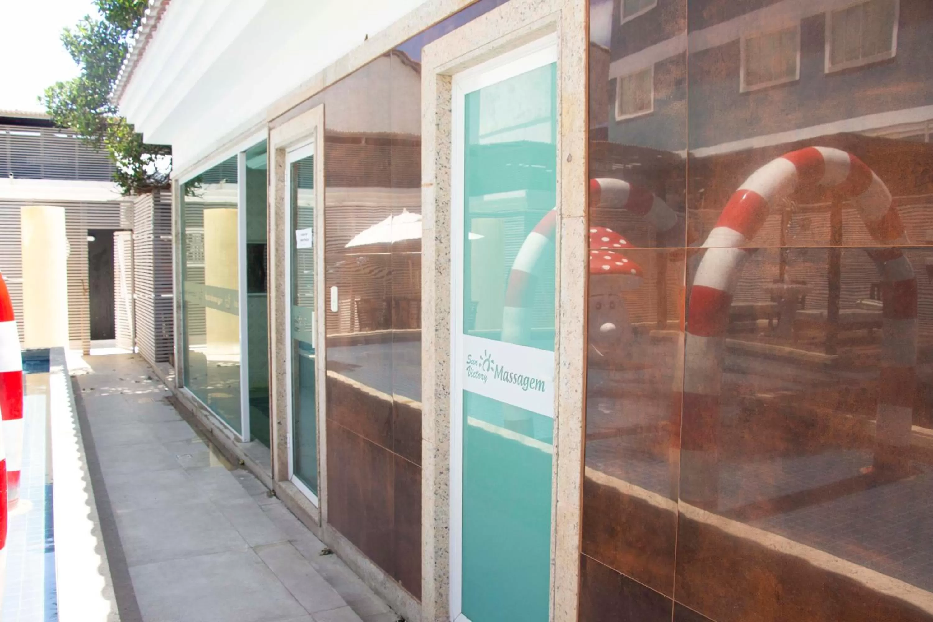 Seating area in Pousada SUN Victory