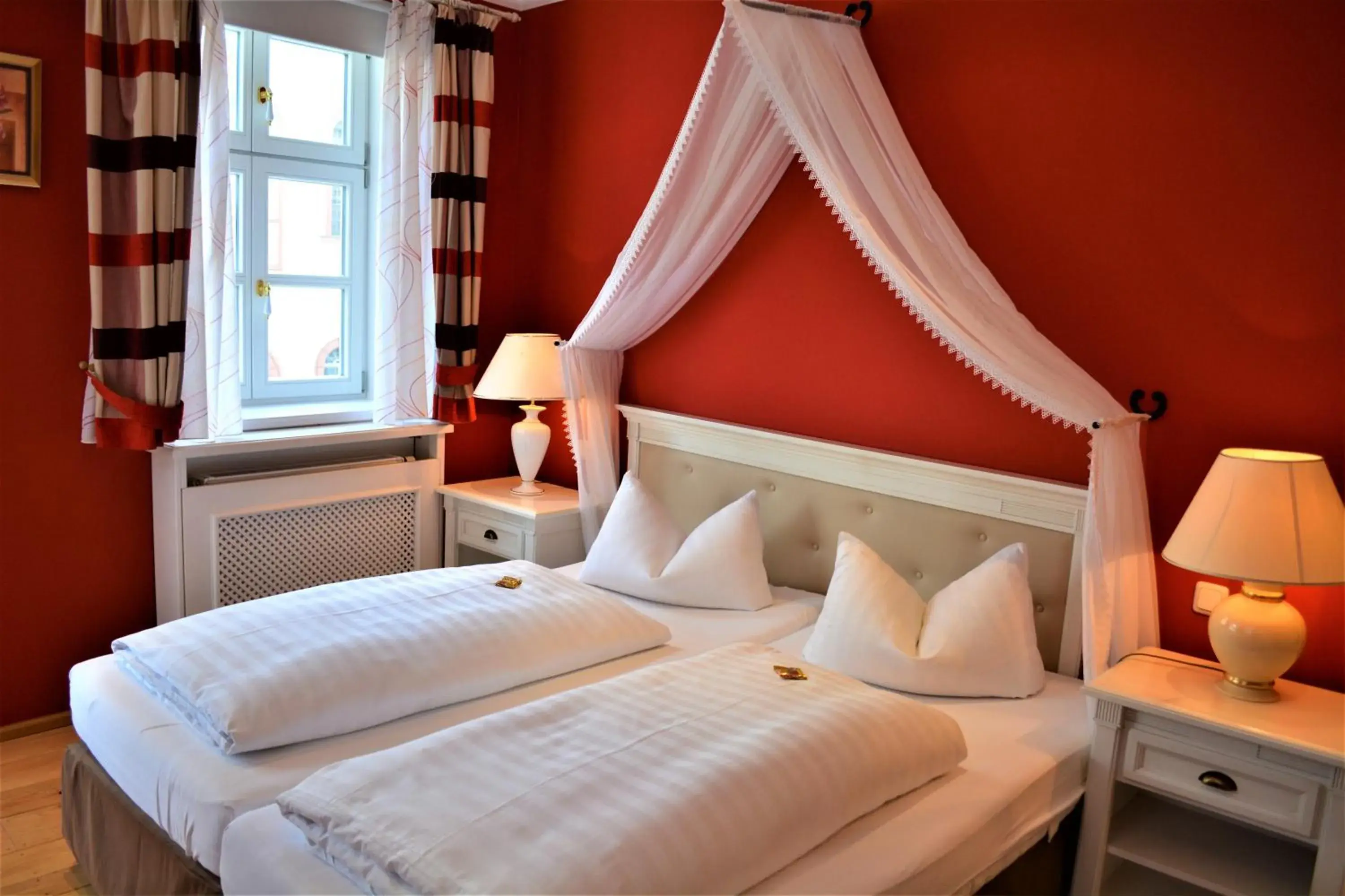 Bed in Die Kronacher Stadthotels