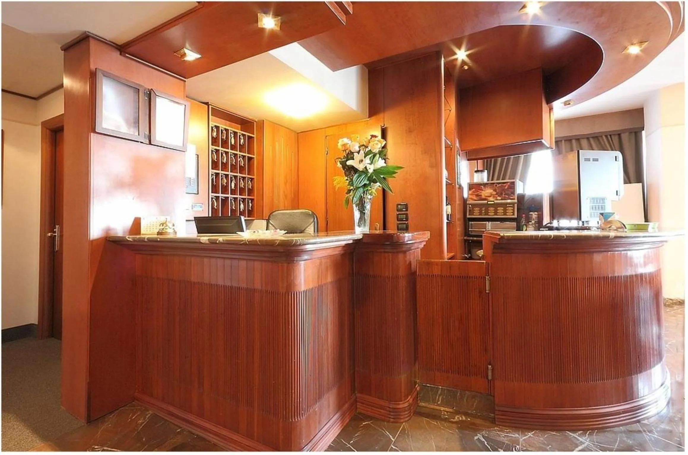 Lobby or reception in Hotel Arcadia