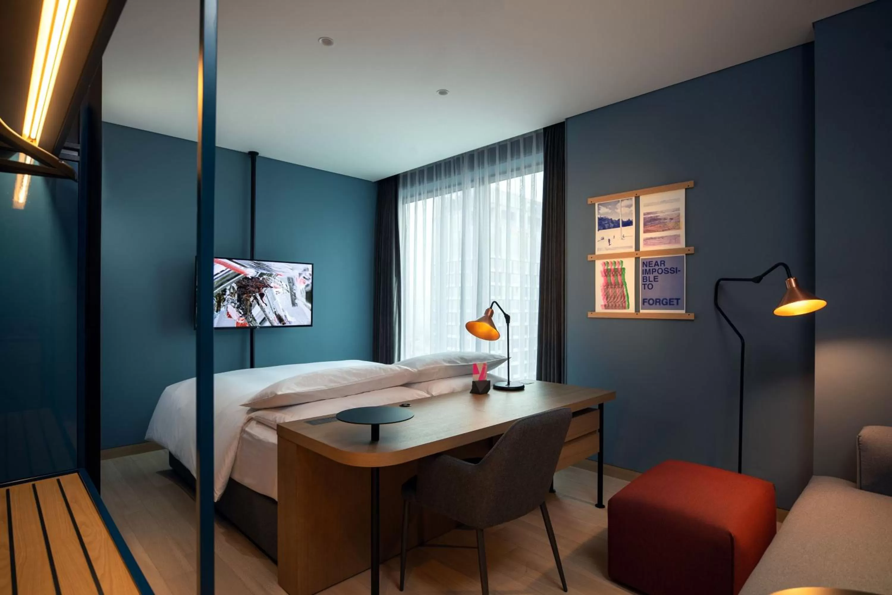 Photo of the whole room, Bed in RYSE, Autograph Collection