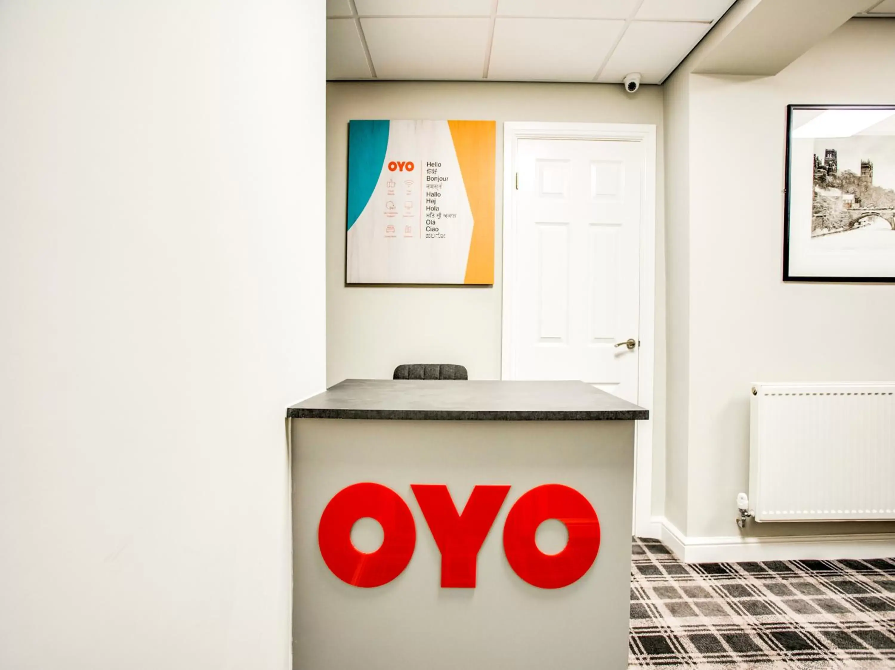 Lobby or reception in OYO The Village Inn, Murton Seaham