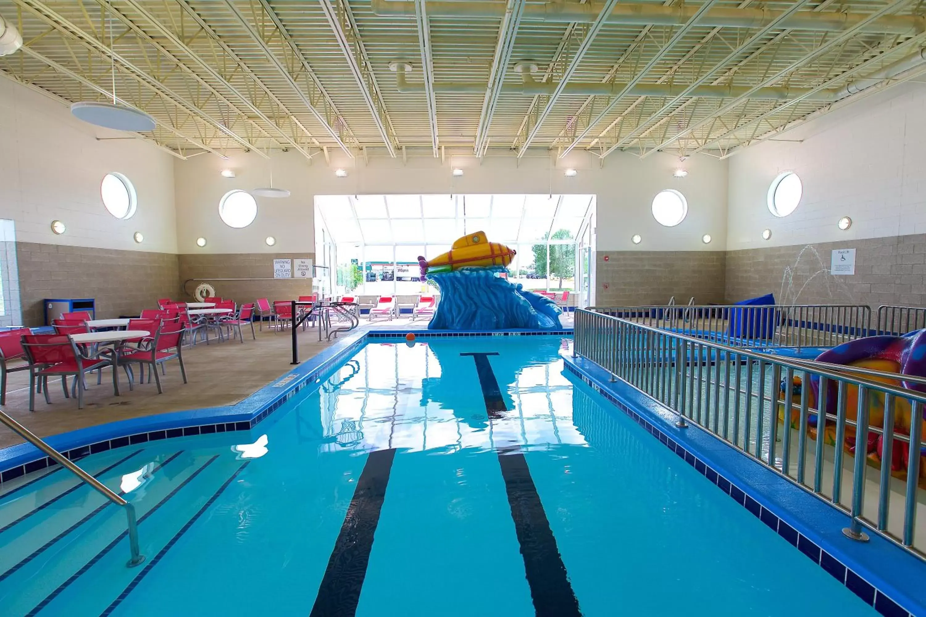 Swimming Pool in Holiday Inn Express Fargo SW I94 Medical Center, an IHG Hotel