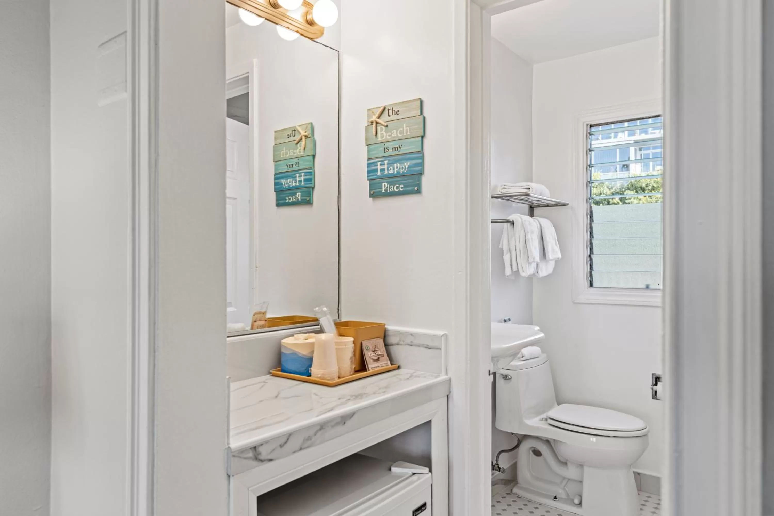 Bathroom in Ocean Lodge Santa Monica Beach Hotel