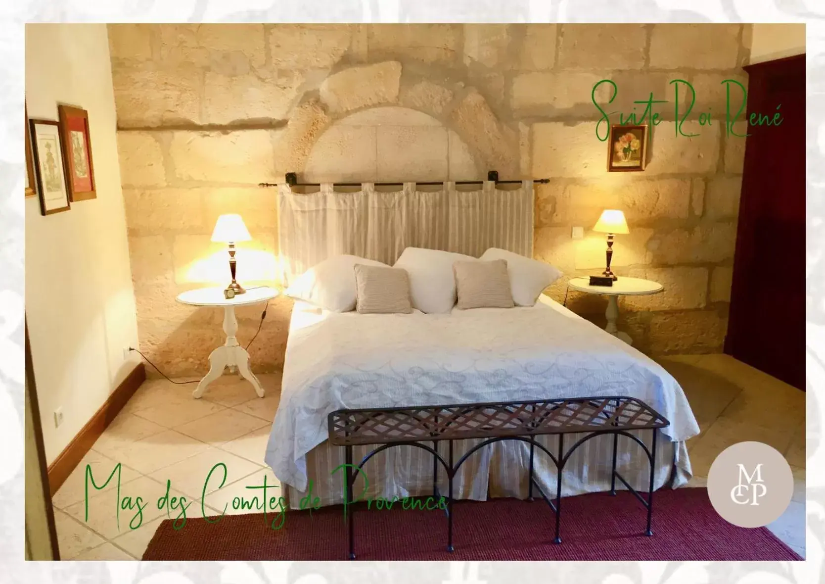 Bed in Mas des Comtes de Provence