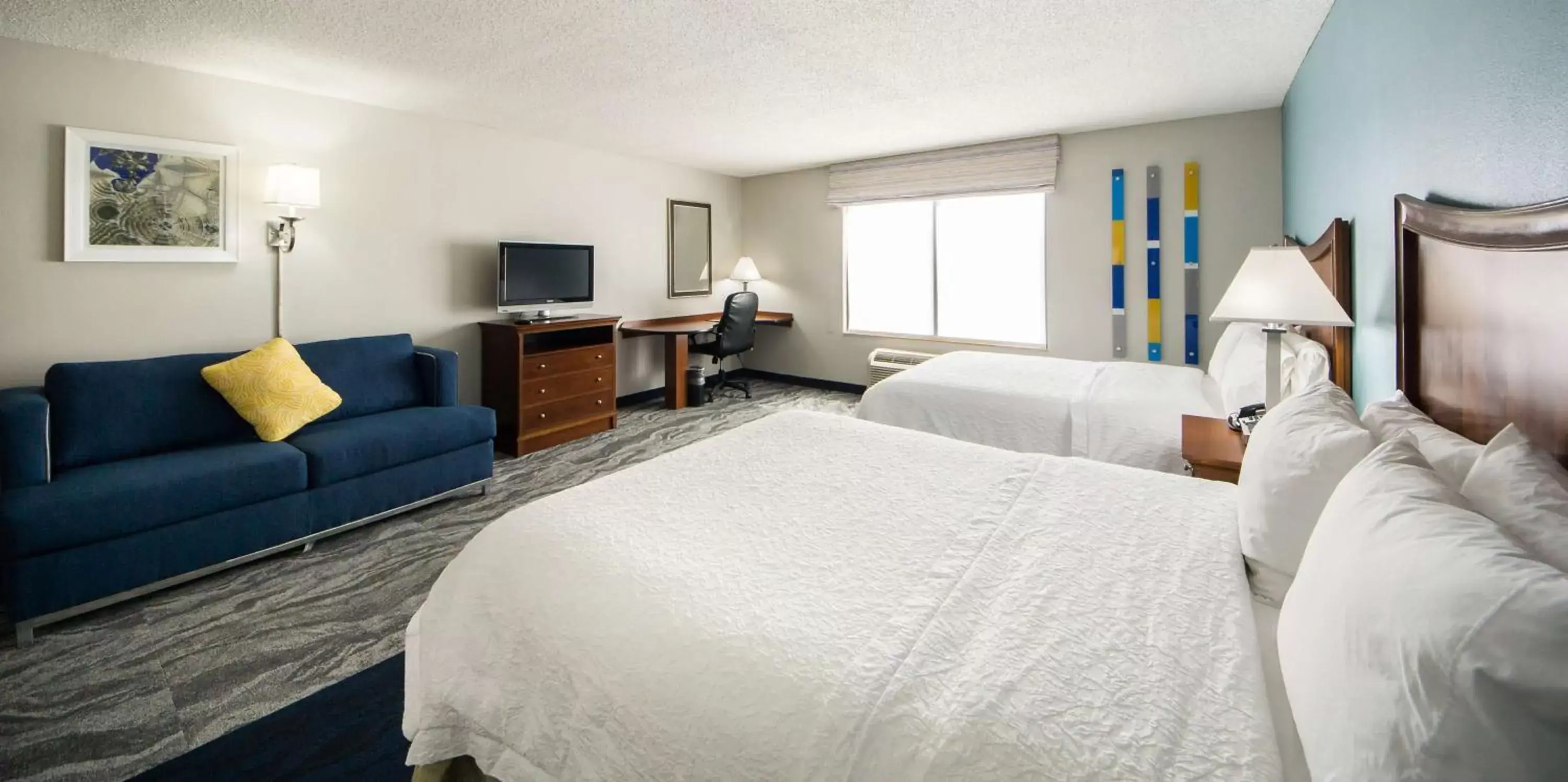 Bed in Hampton Inn Melbourne-Viera