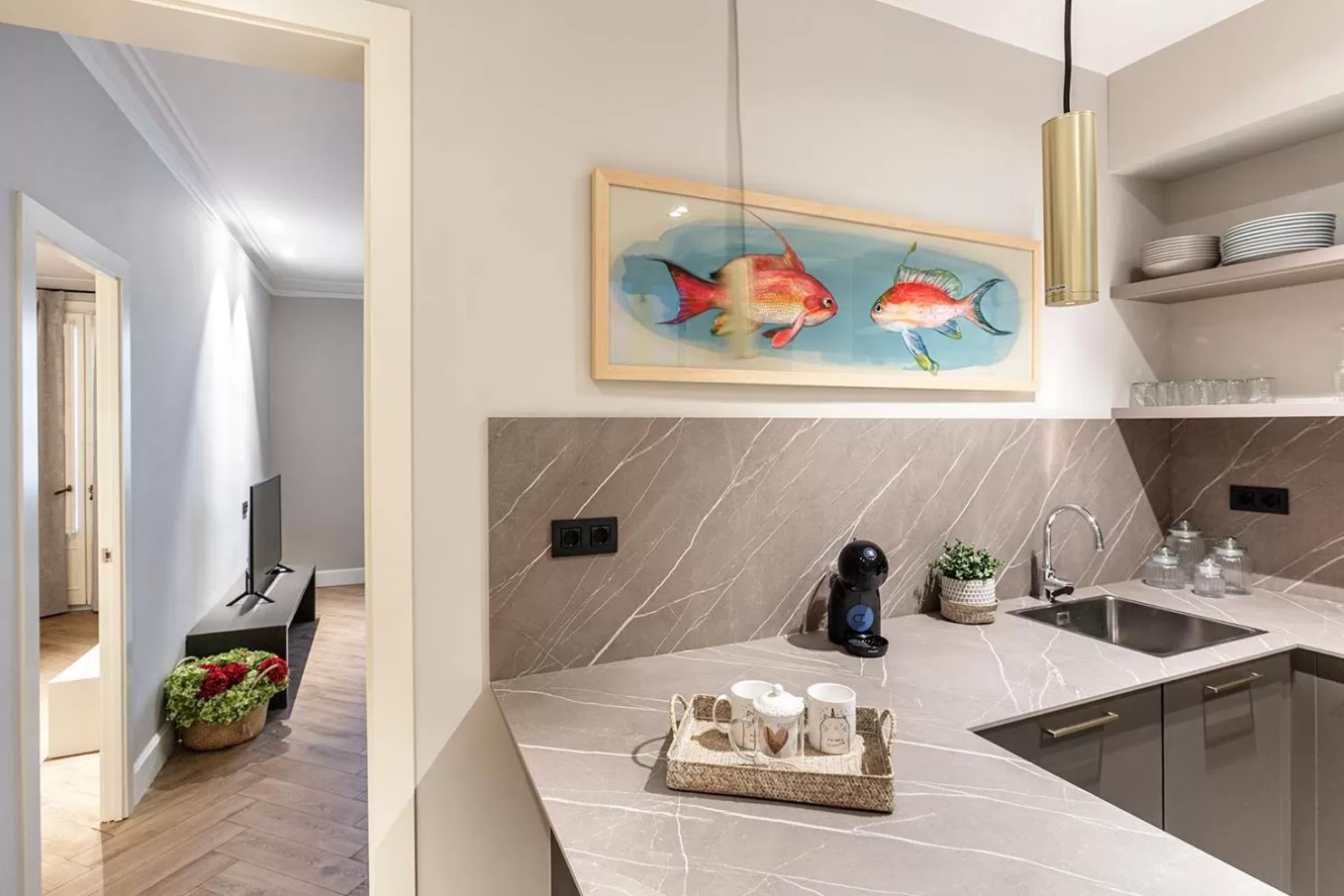 Kitchen or kitchenette in Weflating City Center