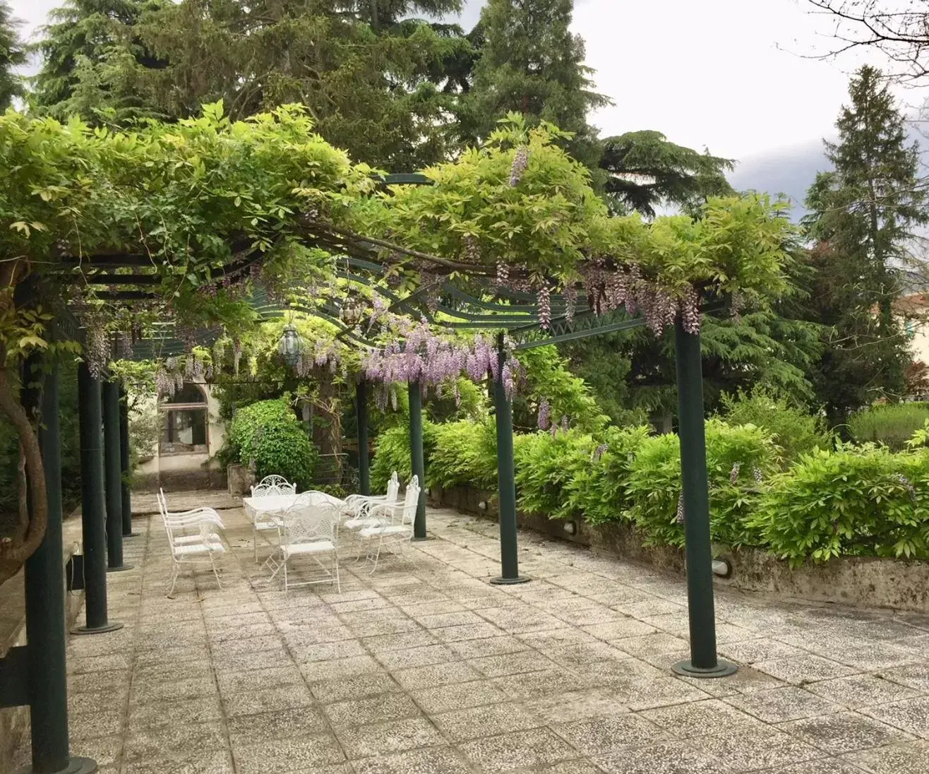 Garden view in B&B Villa al Parco