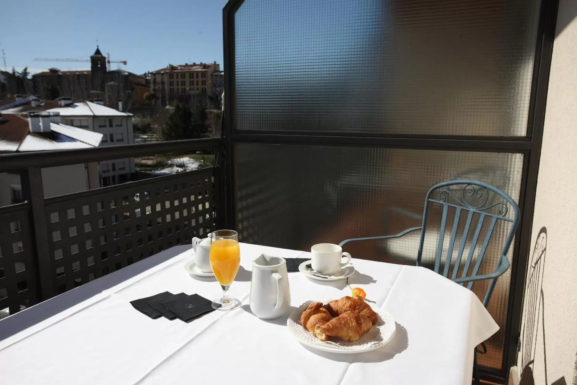 Balcony/Terrace in Hotel & Spa Real Jaca