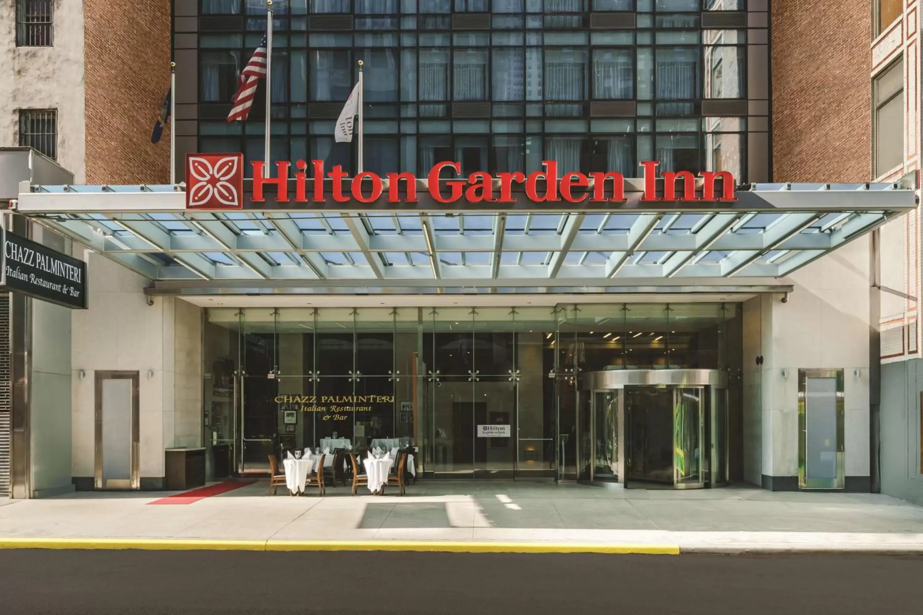 Property building in Hilton Garden Inn New York Times Square North