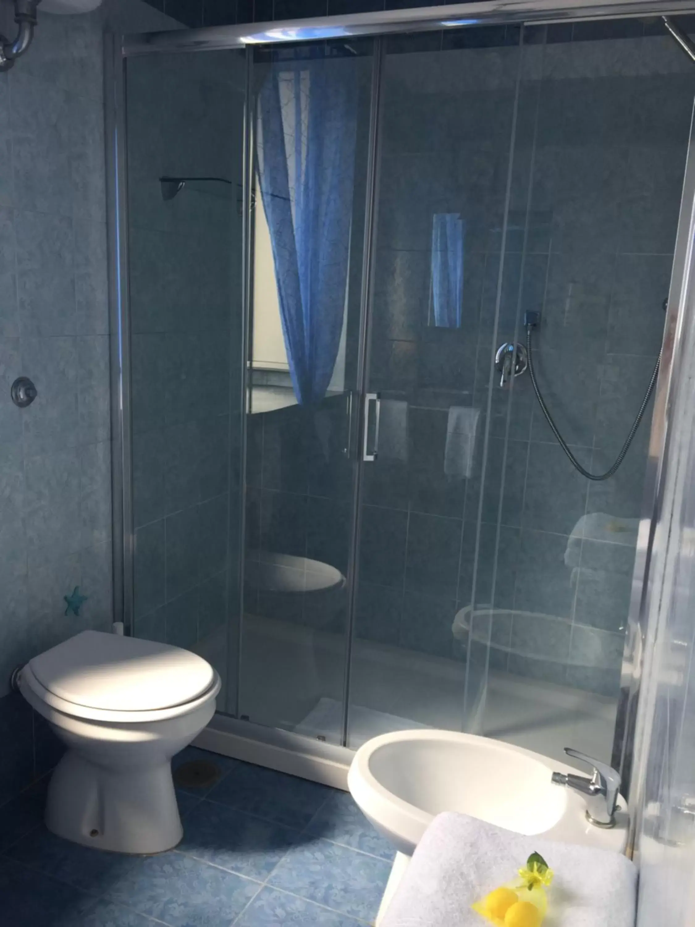 Shower, Bathroom in Sorrento Penthouse Suites