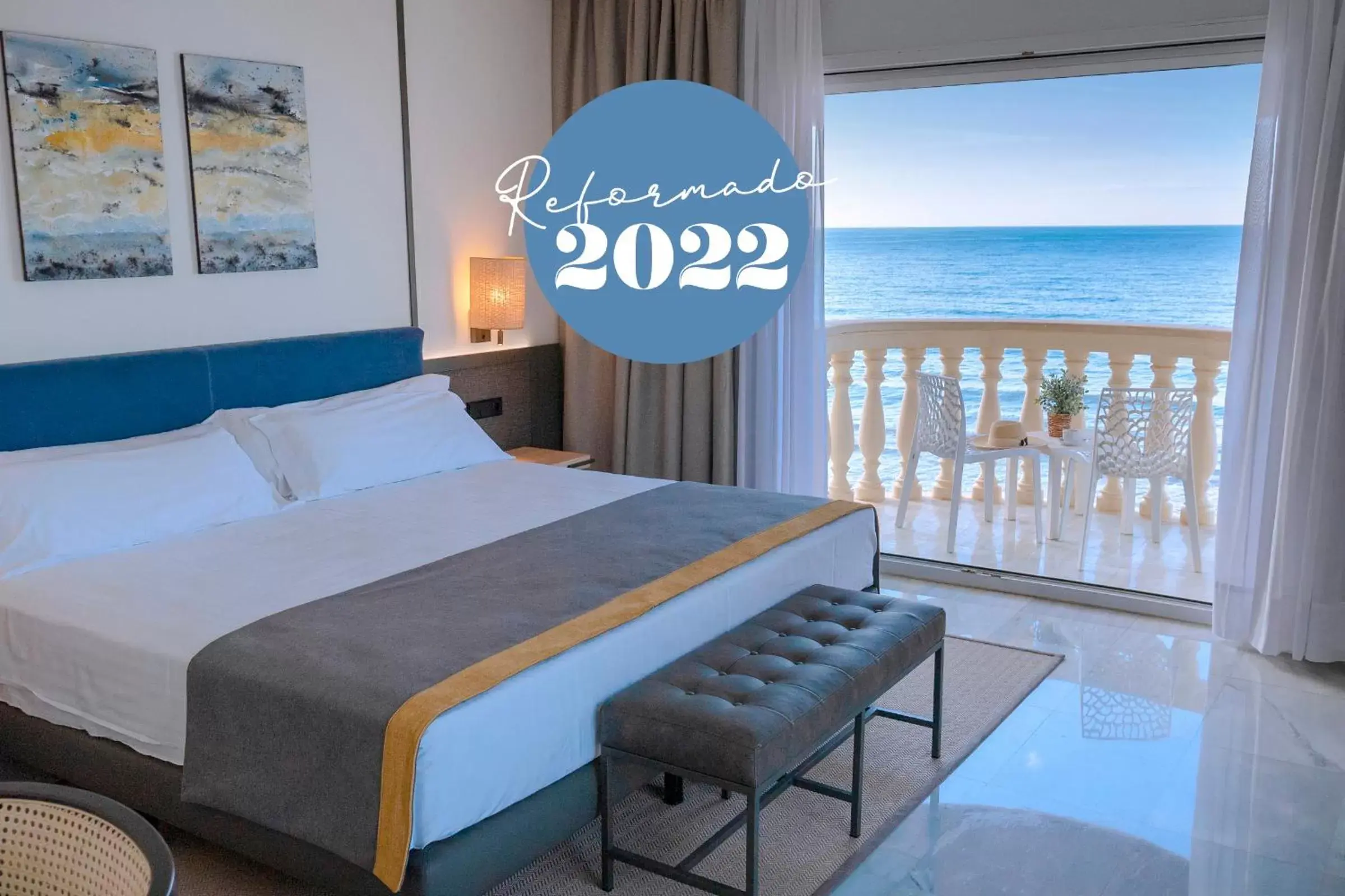 Bedroom in URH Sitges Playa