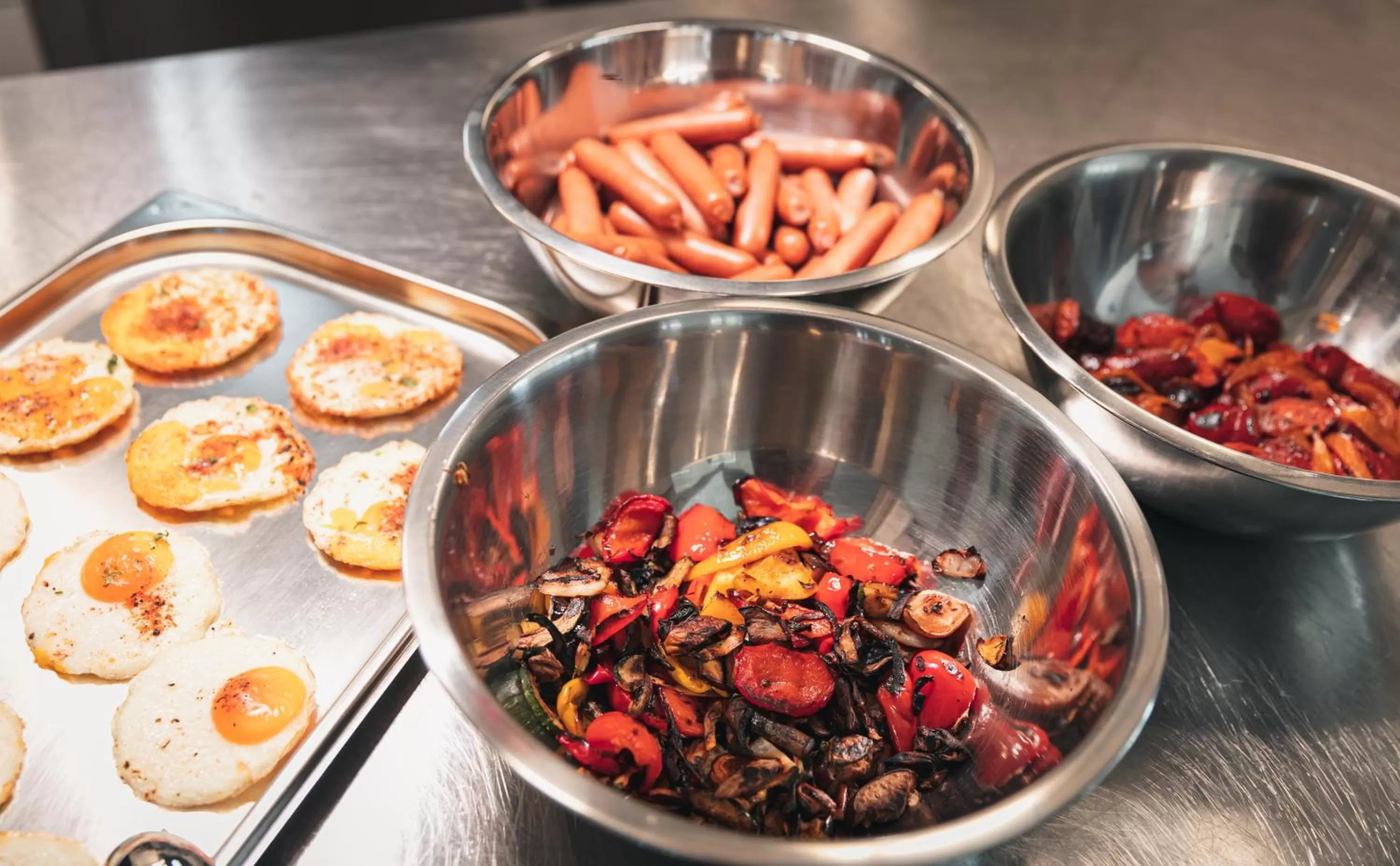 Buffet breakfast in Hotel Orlík