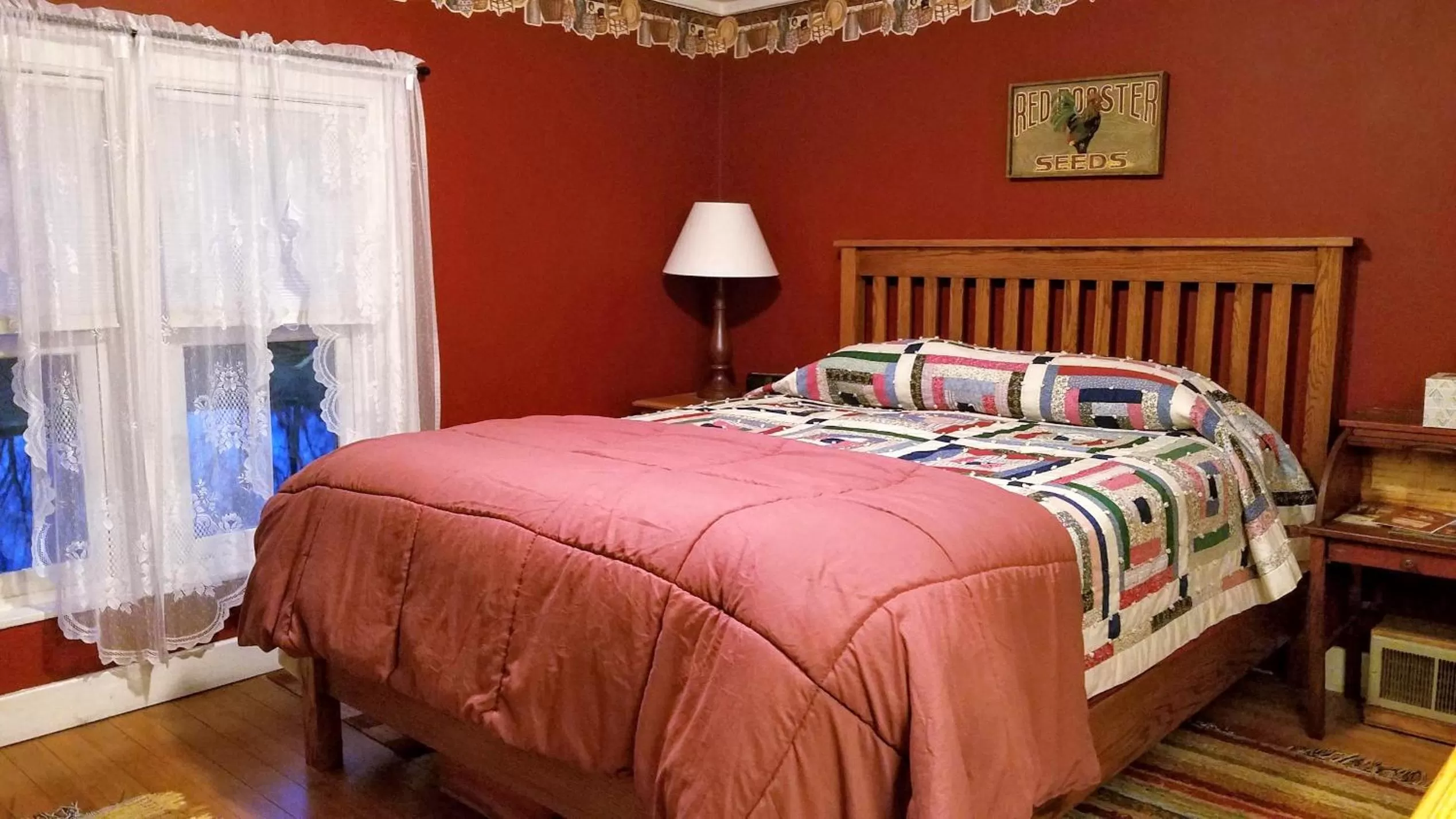 Bed in Rainbow Ridge Farms