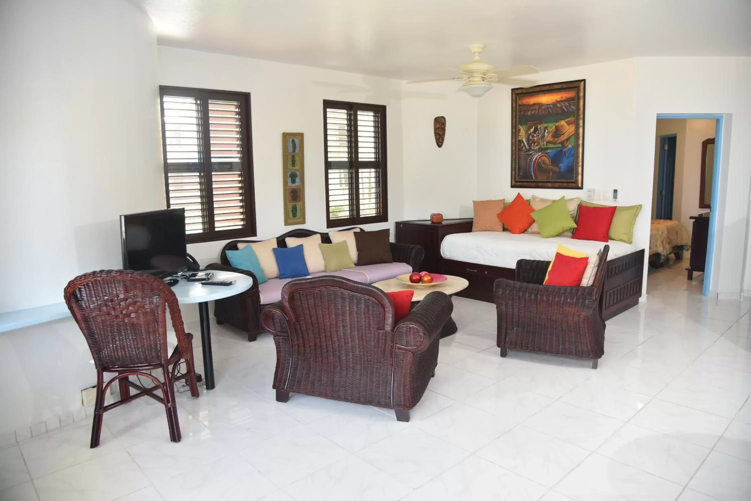 Dining Area in Cabarete Palm Beach Condos