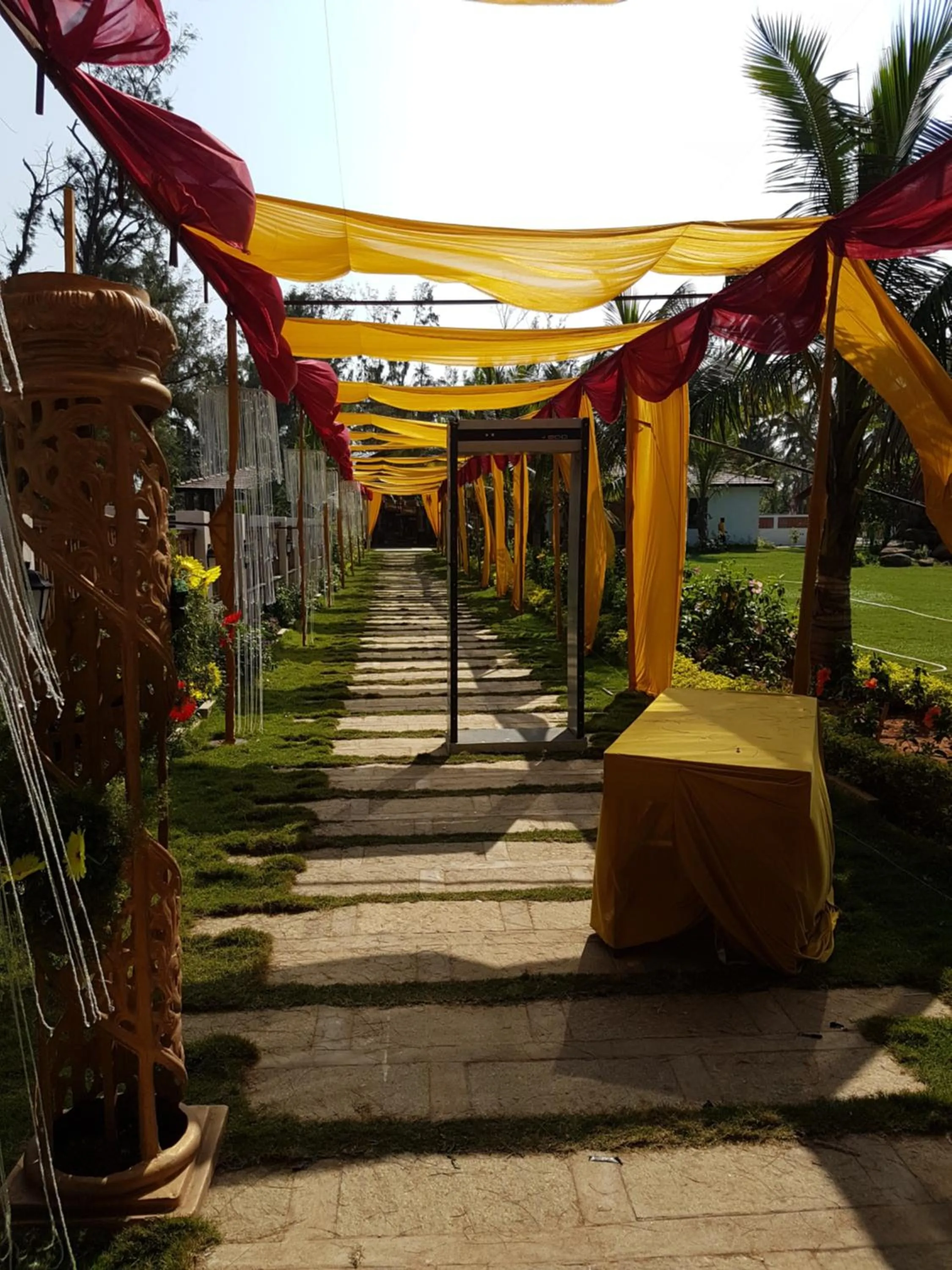 Garden in Vgp Golden Beach Resort