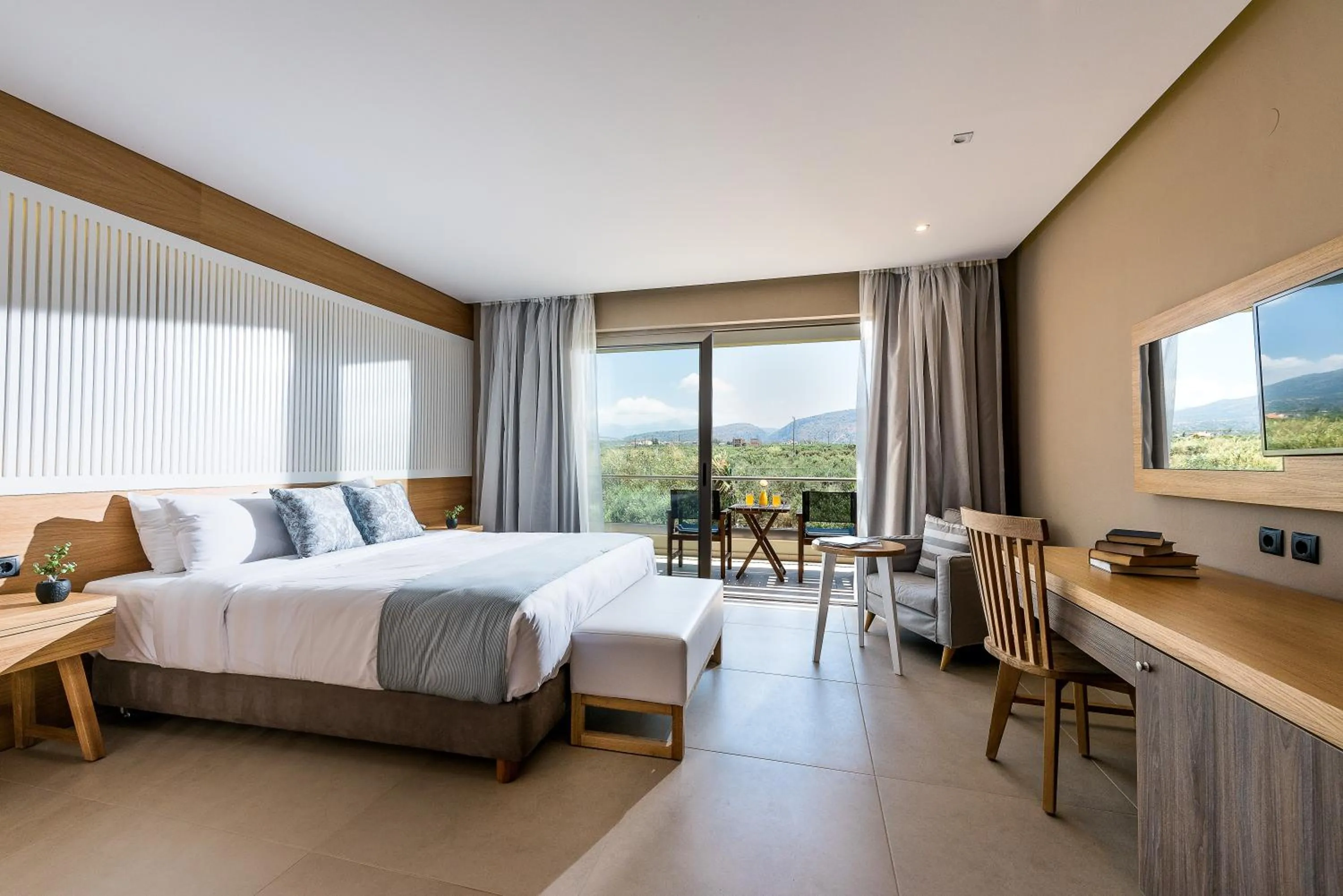 Bed in Stella Palace Aqua Park Resort