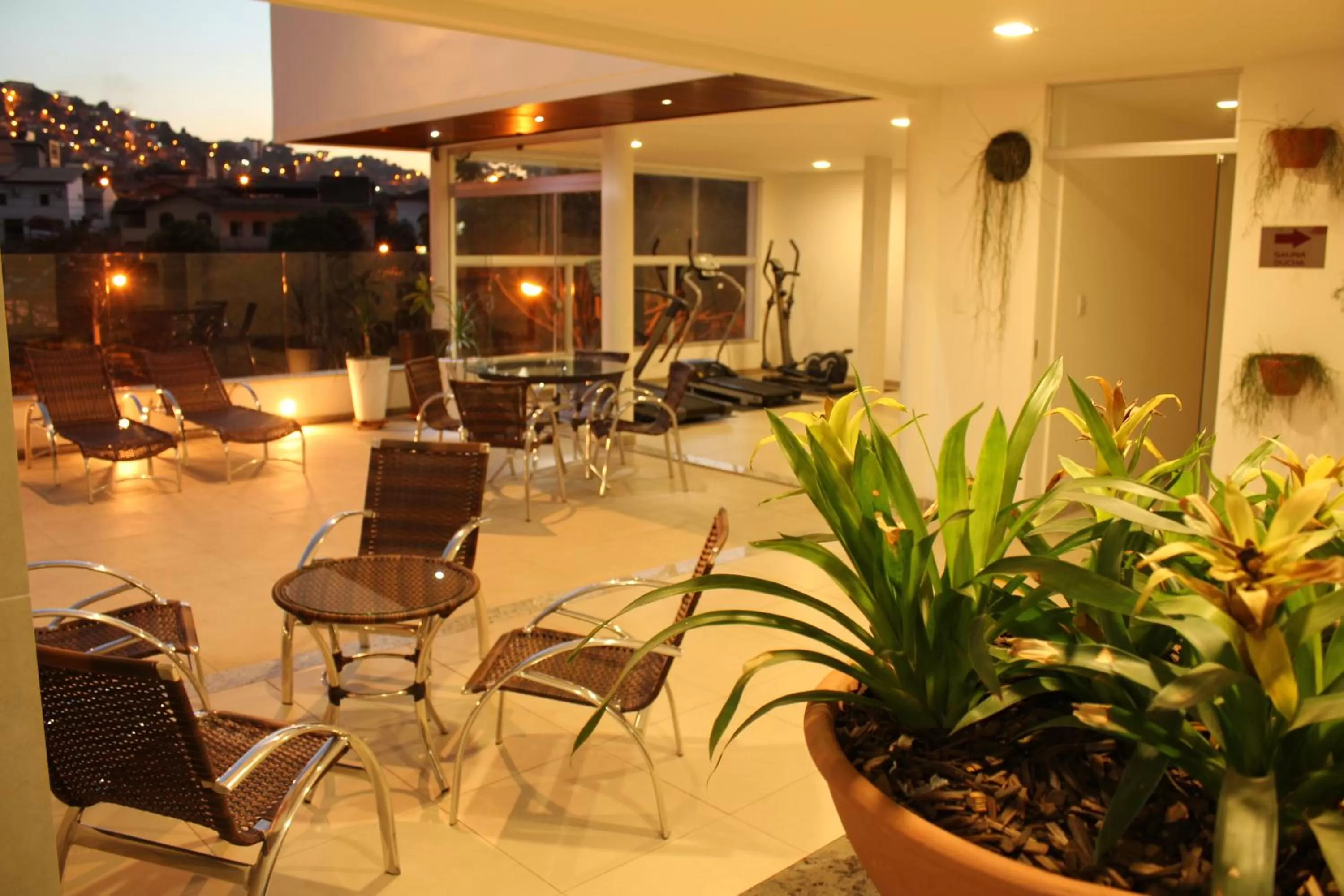 Fitness centre/facilities in Hotel Metropolitano